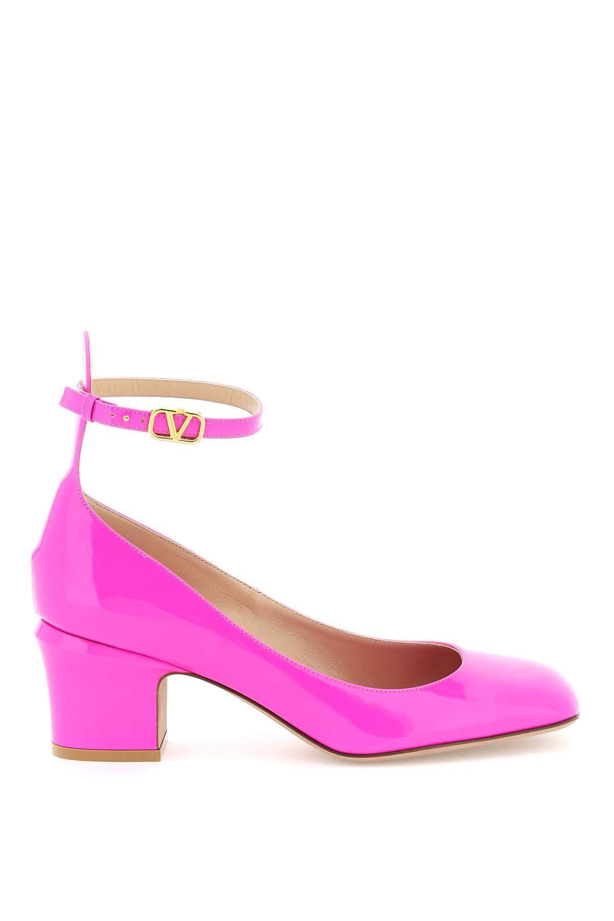 VALENTINO GARAVANI VALENTINO GARAVANI pink pp tan-go pumps