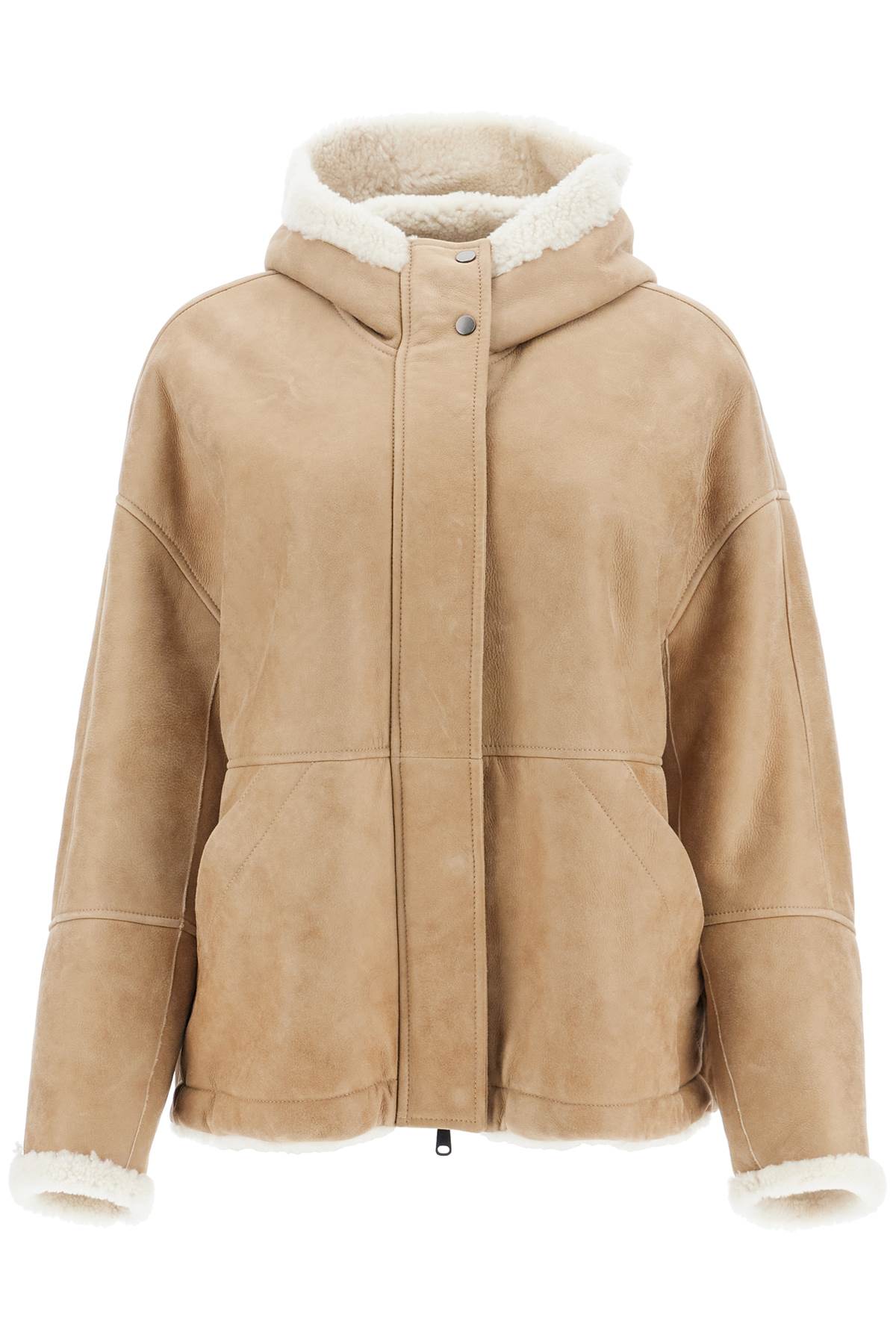 Brunello Cucinelli BRUNELLO CUCINELLI reversible shearling jacket