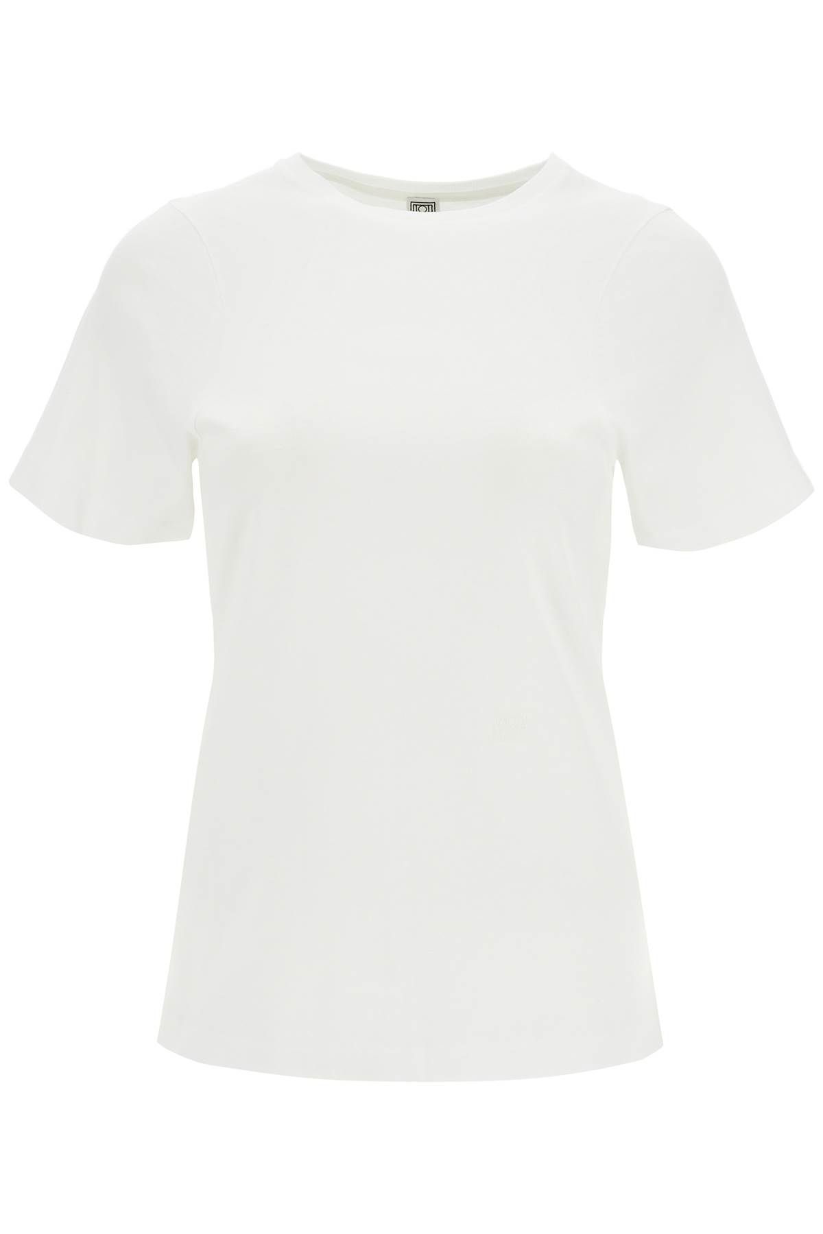 Toteme TOTEME curved seam t-shirt