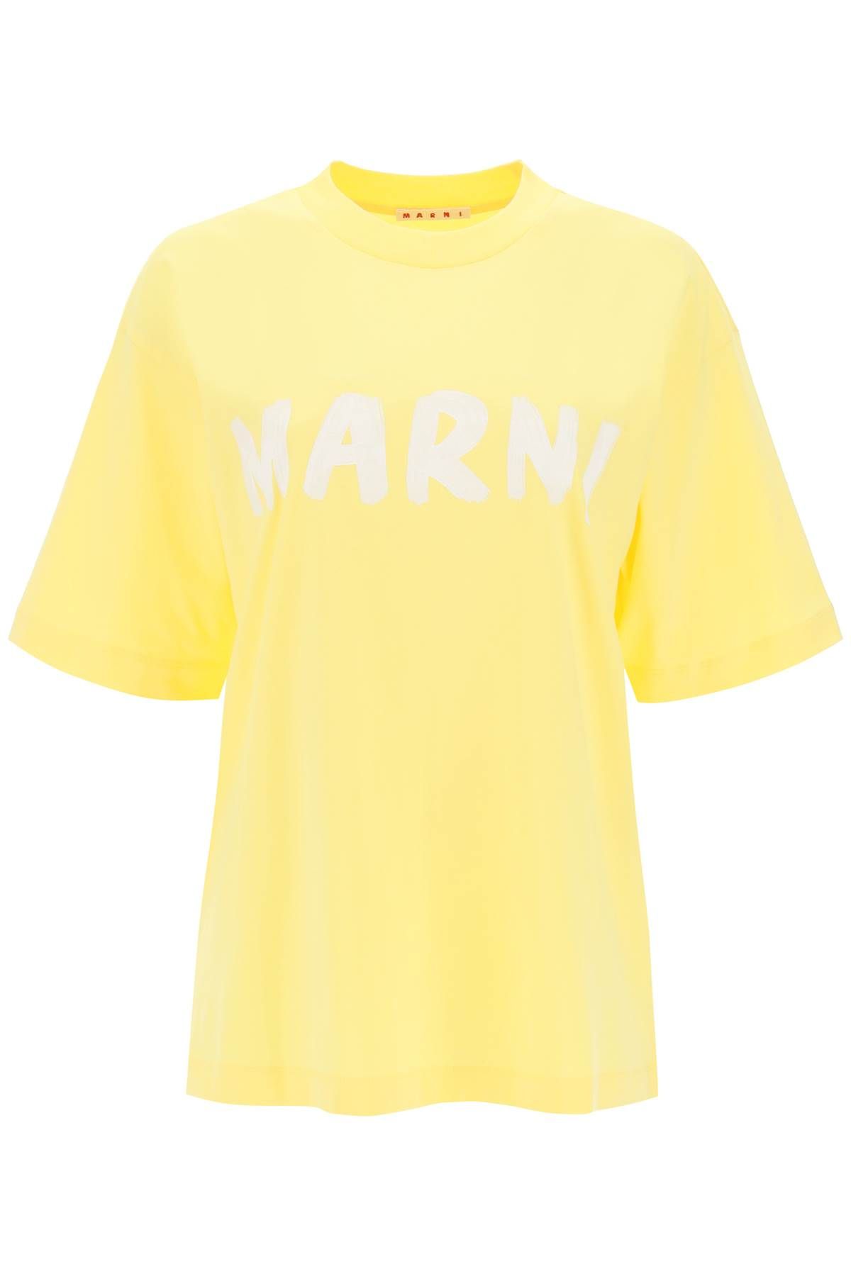 Marni MARNI t-shirt with maxi logo print