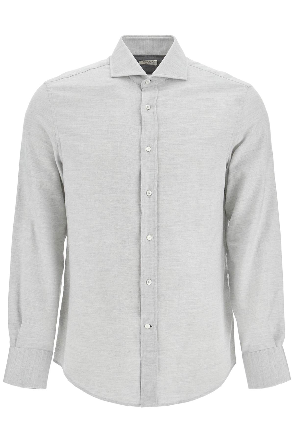 Brunello Cucinelli BRUNELLO CUCINELLI easy fit cotton-lyocell shirt