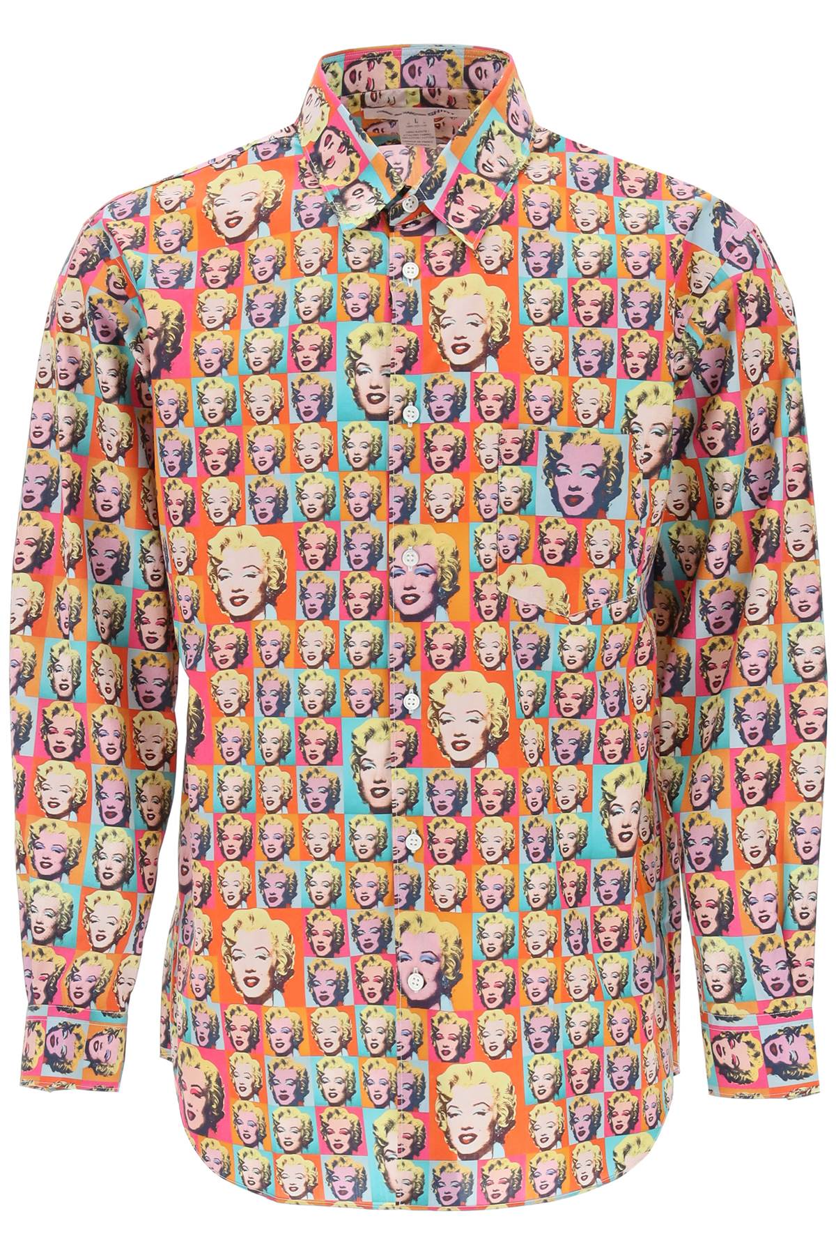 Comme Des Garçons Shirt COMME DES GARCONS SHIRT marilyn monroe printed shirt