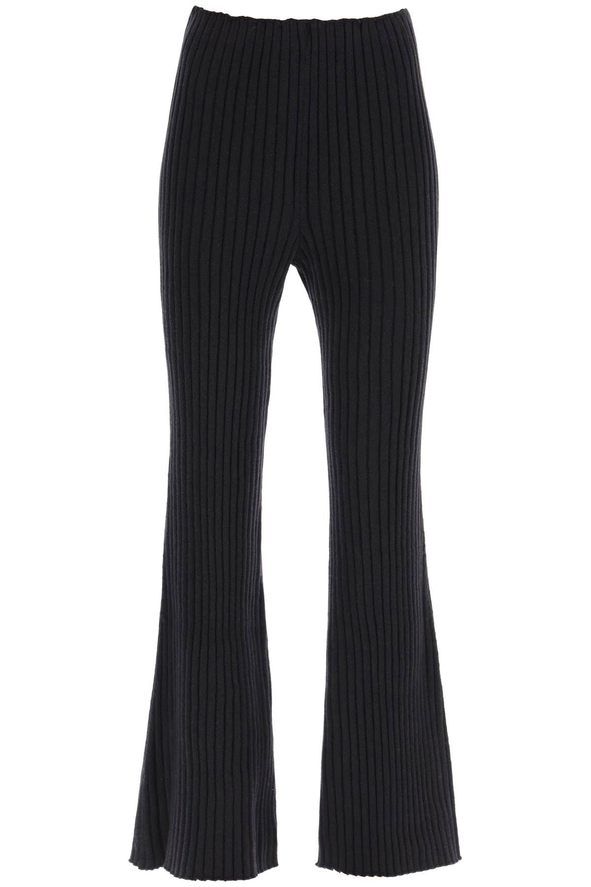 The Row THE ROW 'bija' ribbed cashmere pants