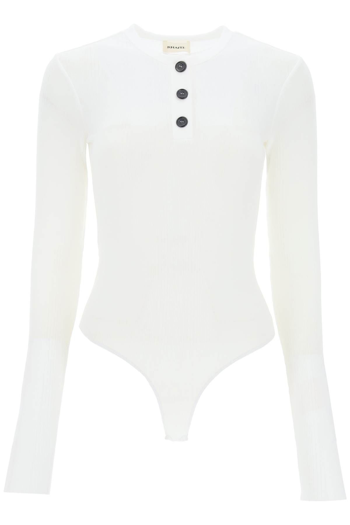 Khaite KHAITE janelle ribbed bodysuit