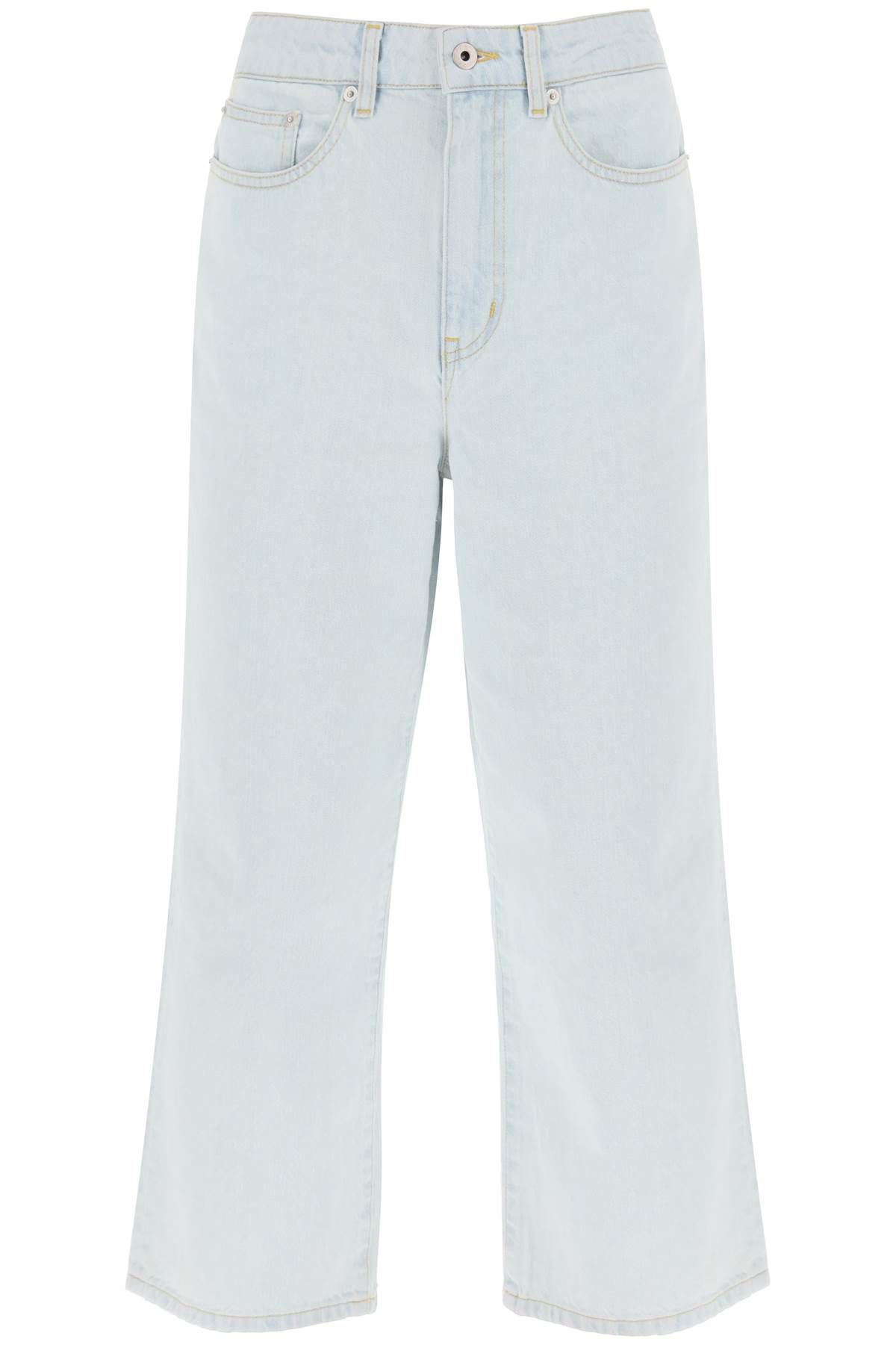 Kenzo KENZO 'sumire' cropped jeans with wide leg