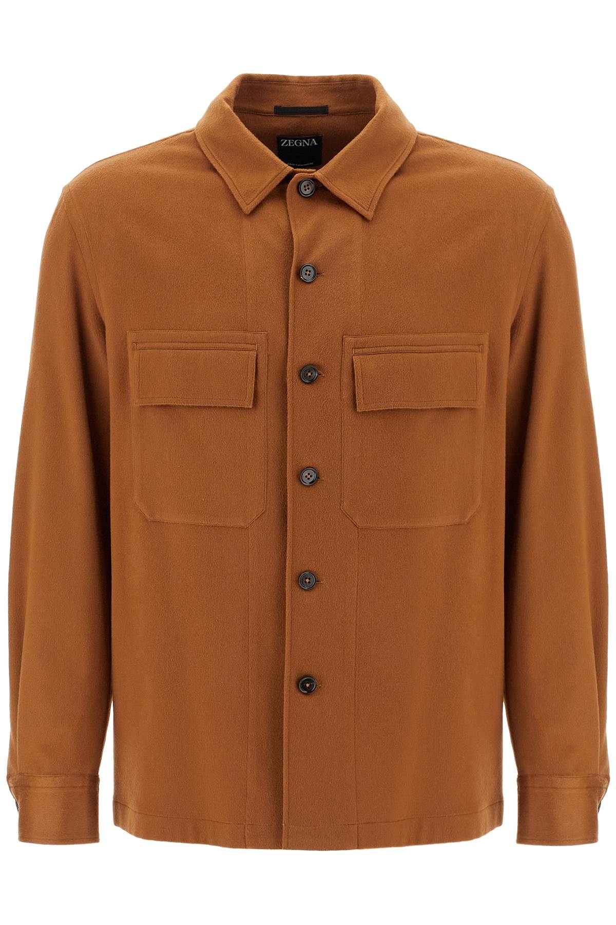 zegna ZEGNA cashmere oasis overshirt