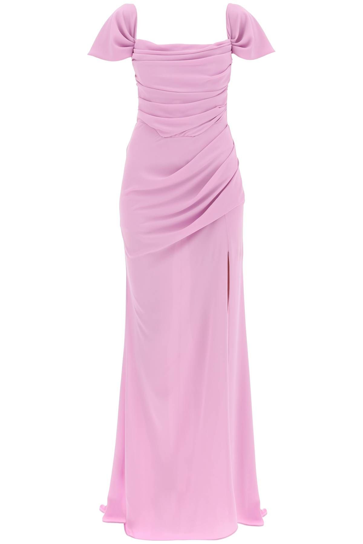 GIUSEPPE DI MORABITO GIUSEPPE DI MORABITO long draped bustier dress with