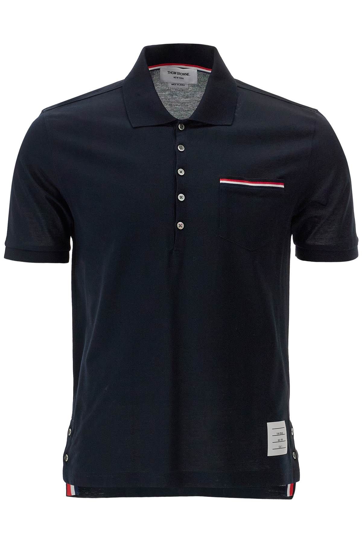 Thom Browne THOM BROWNE mercerized cotton polo shirt