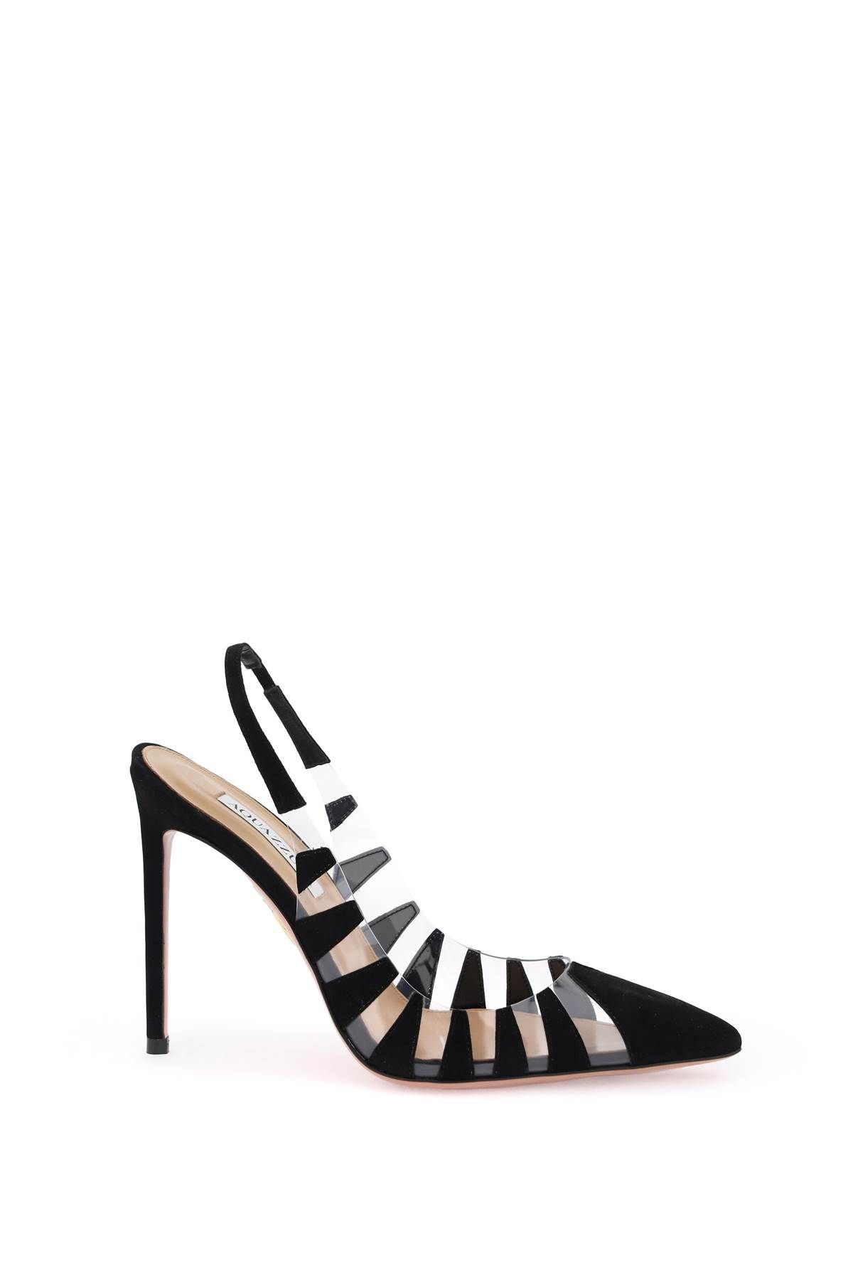 Aquazzura AQUAZZURA hot rumor sling 105 pumps