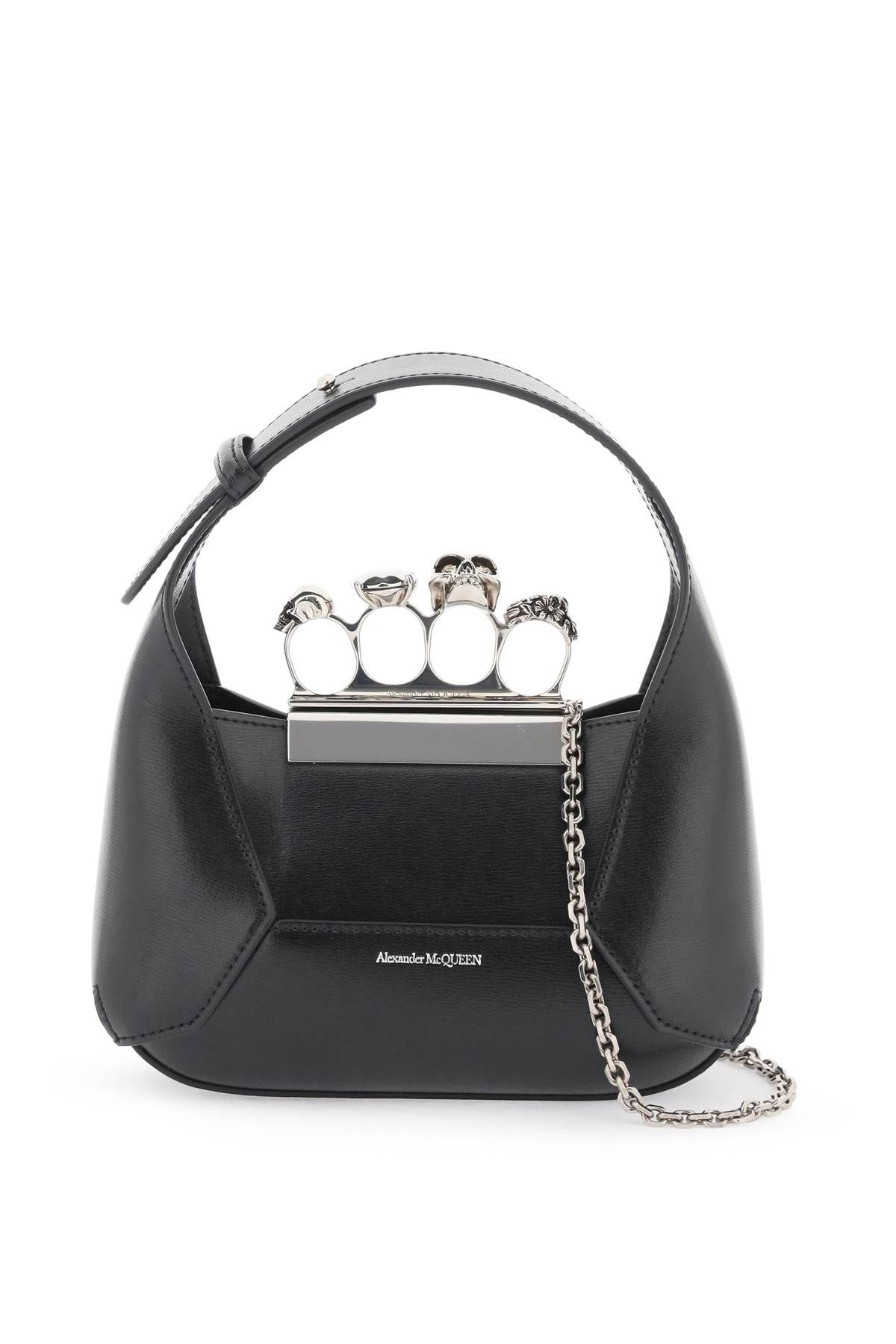 Alexander McQueen ALEXANDER MCQUEEN the jewelled hobo mini bag