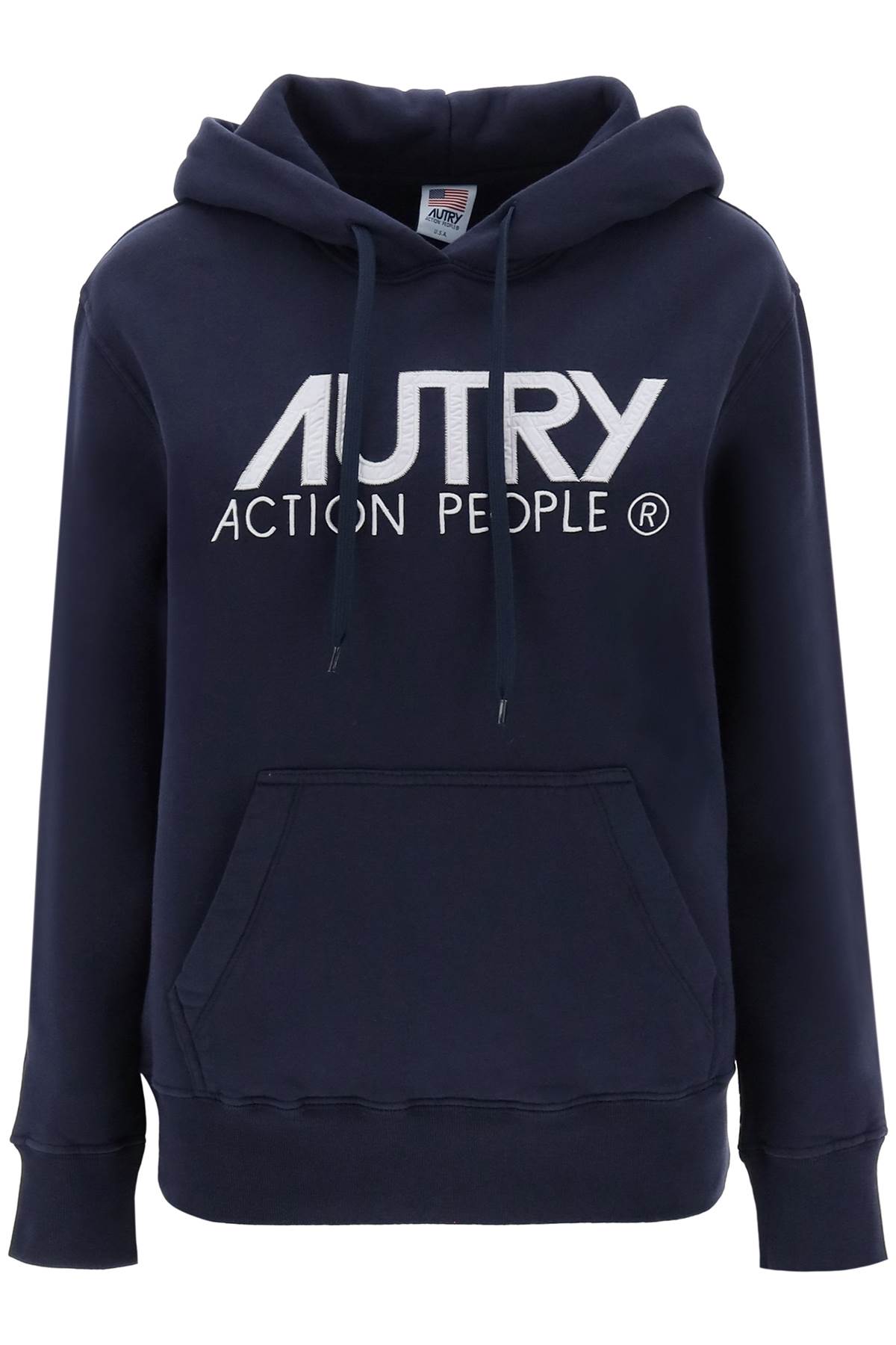 AUTRY AUTRY 'icon' hoodie with logo embroidery