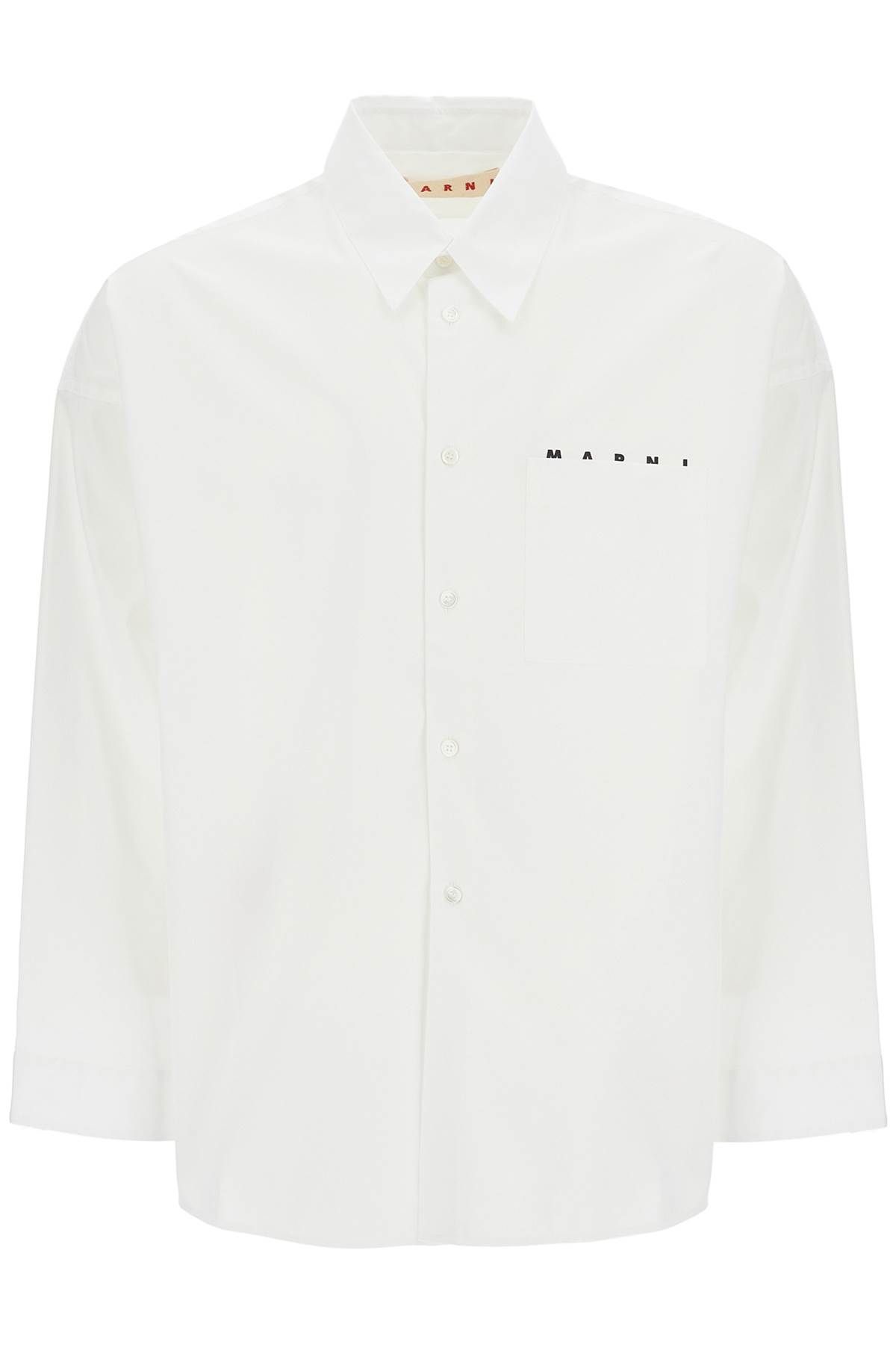 Marni MARNI boxy shirt with pocket detail