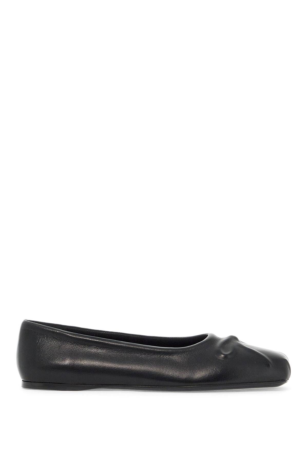 Marni MARNI leather little bow ballerina