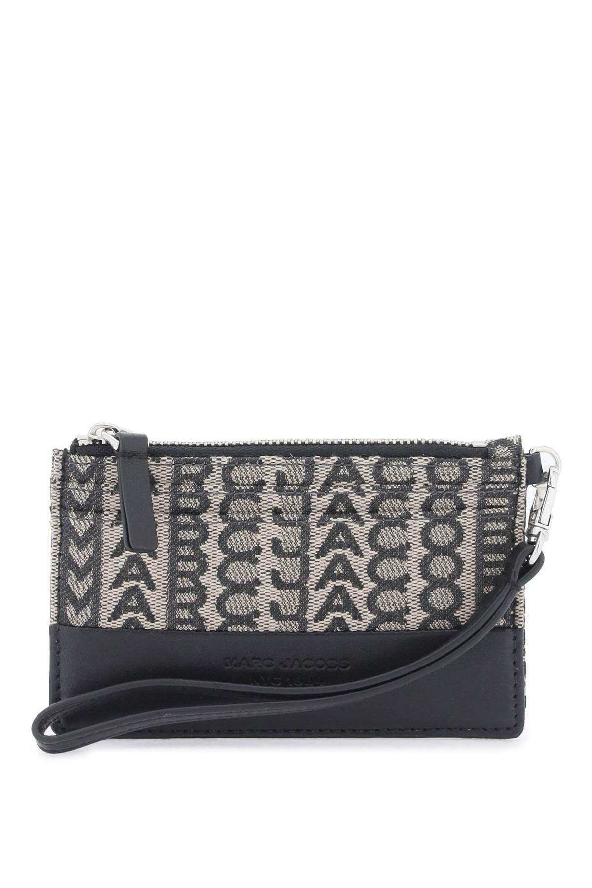 Marc Jacobs MARC JACOBS the monogram top zip wristlet wallet