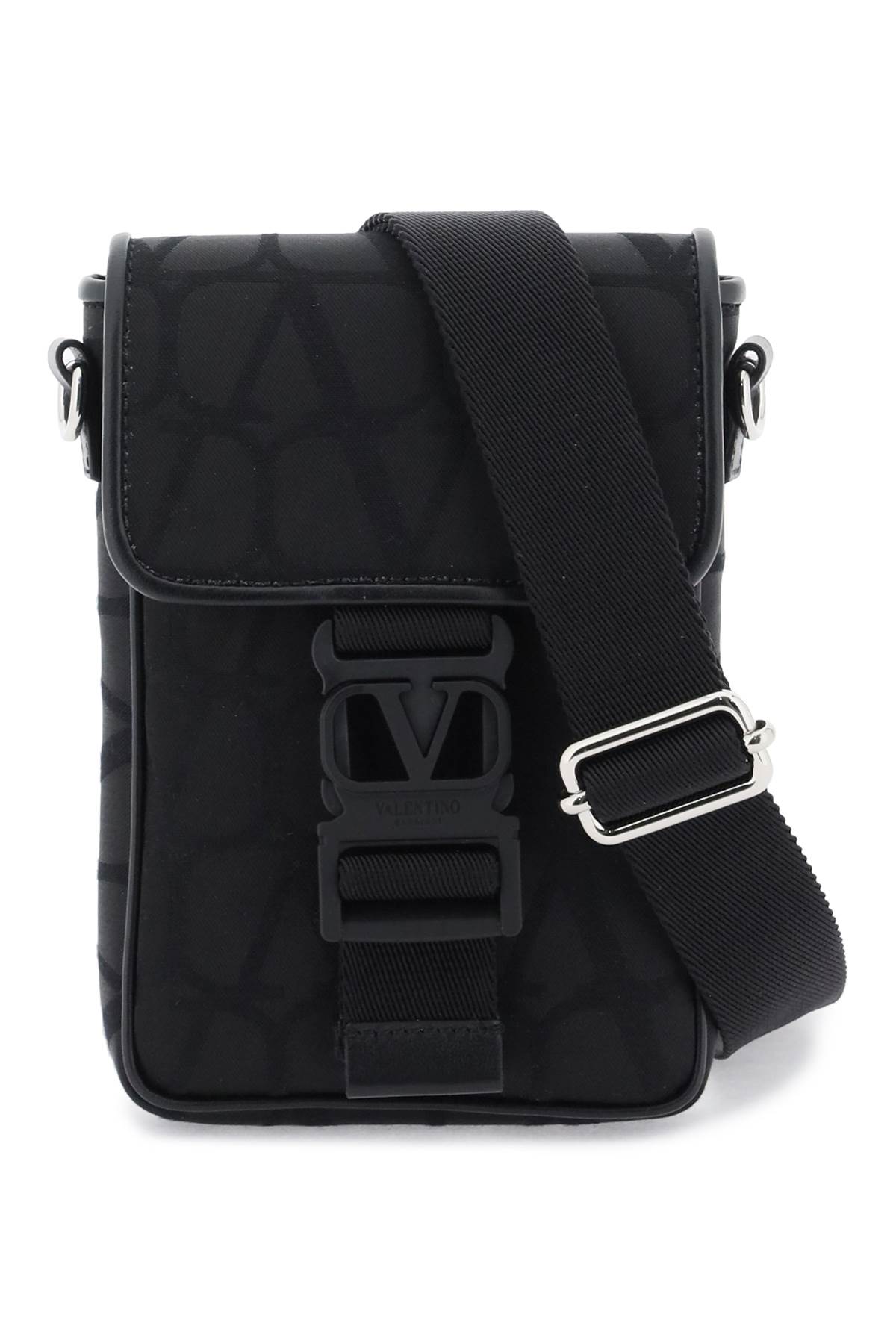 VALENTINO GARAVANI VALENTINO GARAVANI black iconographe mini crossbody bag