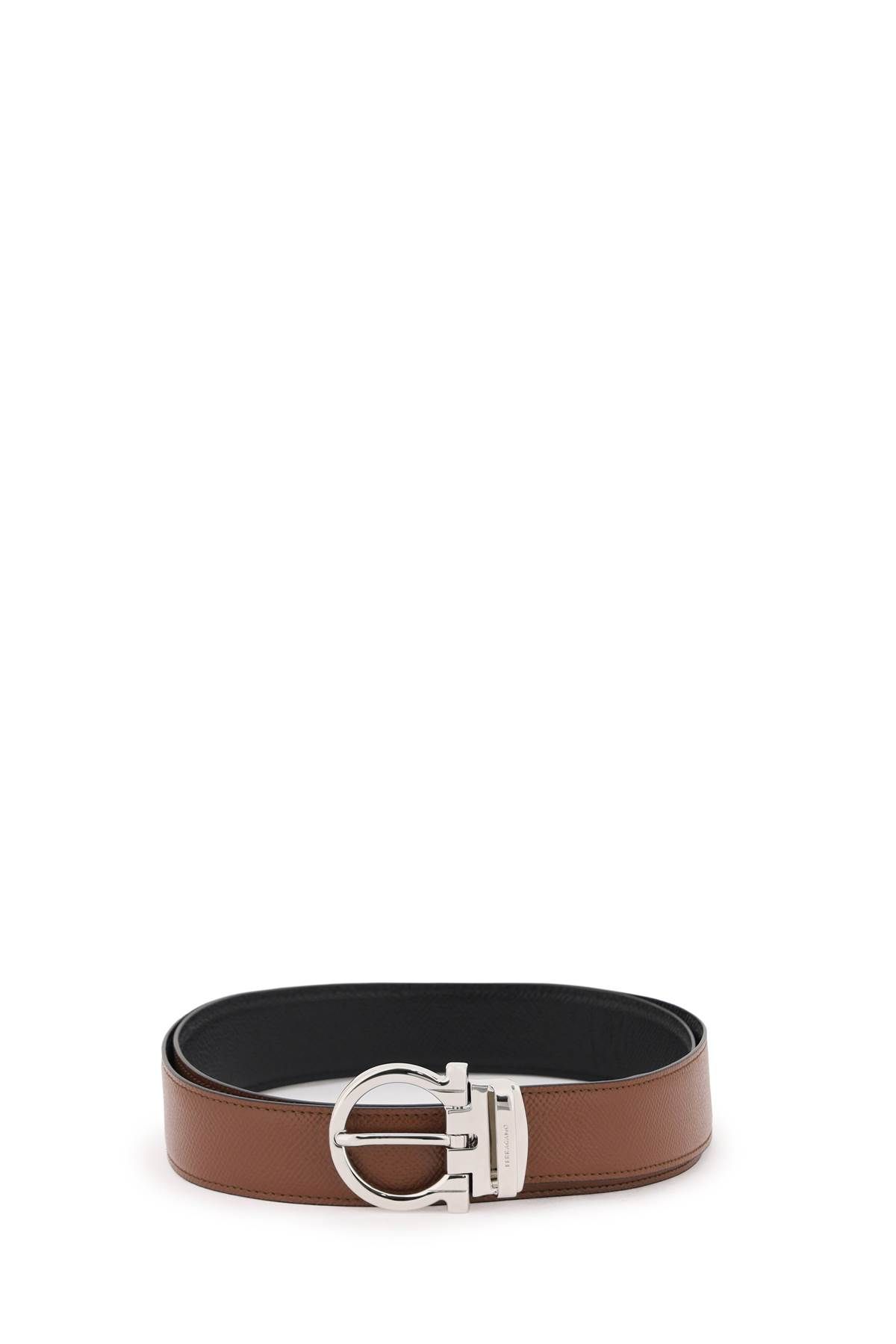 Ferragamo FERRAGAMO reversible gancini belt