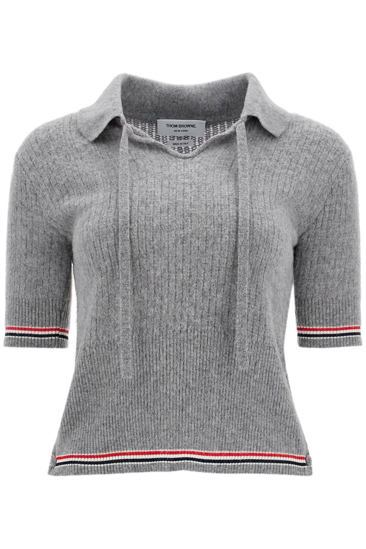 Thom Browne THOM BROWNE short-sleeved merino wool polo