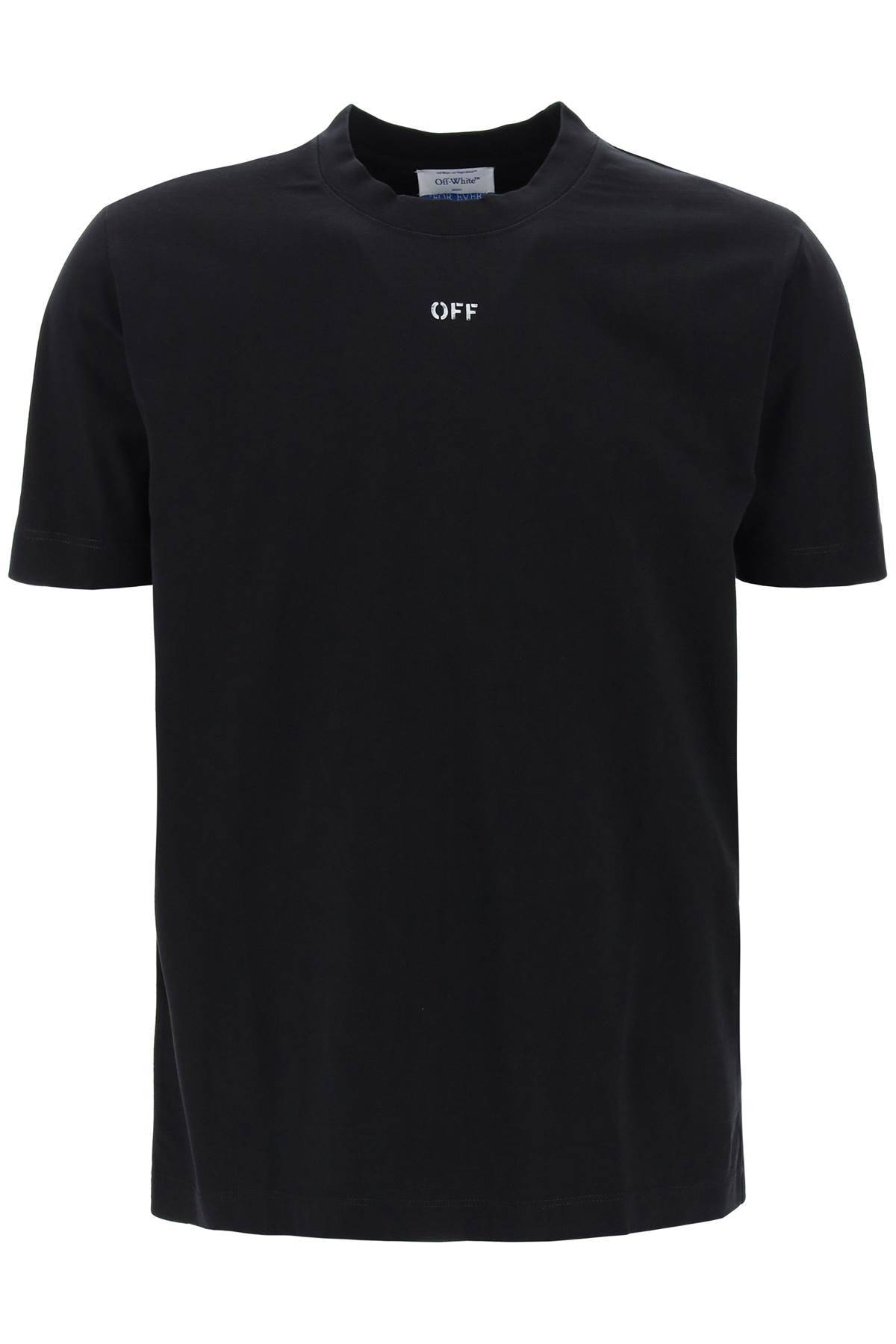 OFF-WHITE OFF-WHITE crew-neck t-shirt with off print