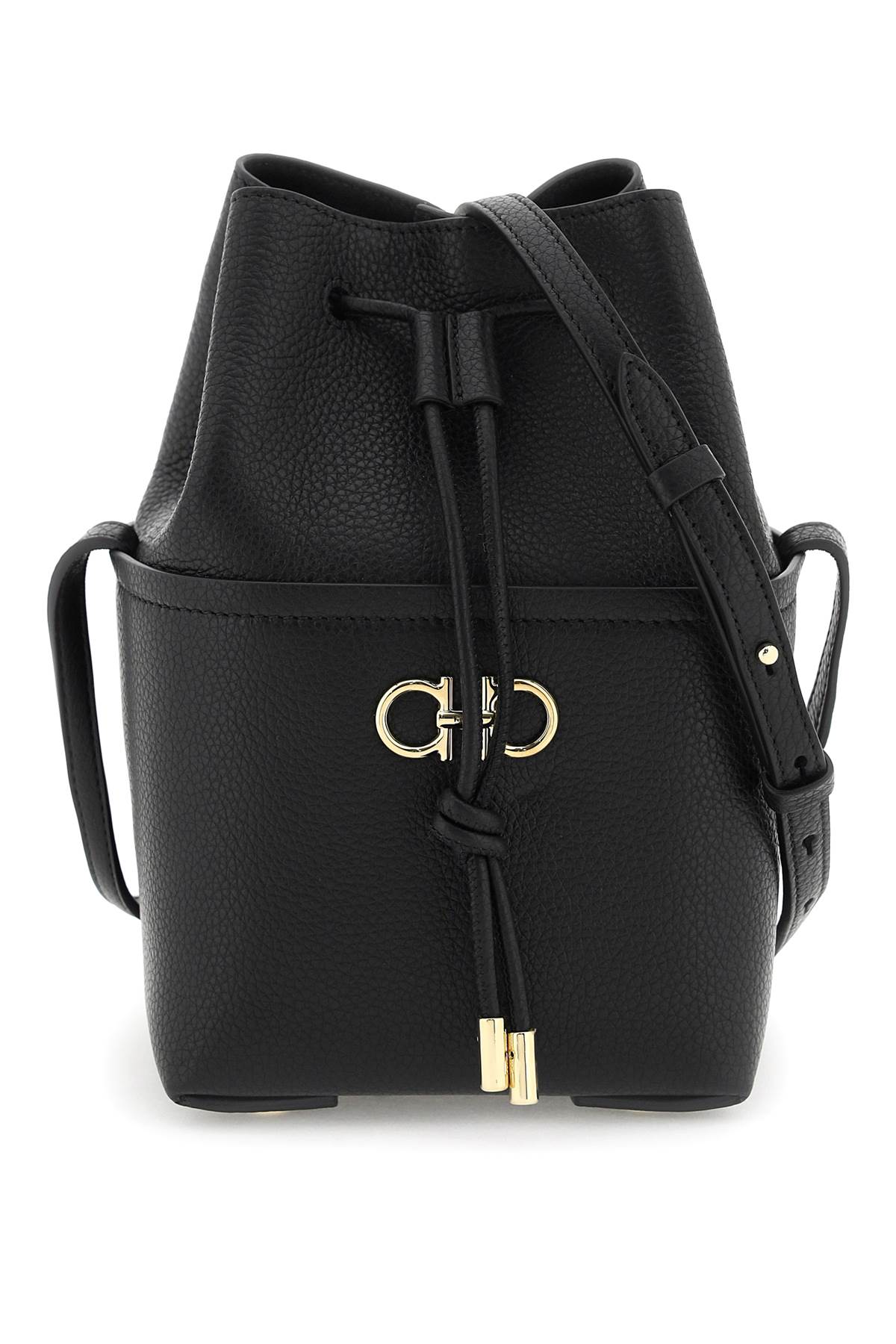 Ferragamo FERRAGAMO gancini mini crossbody bucket bag