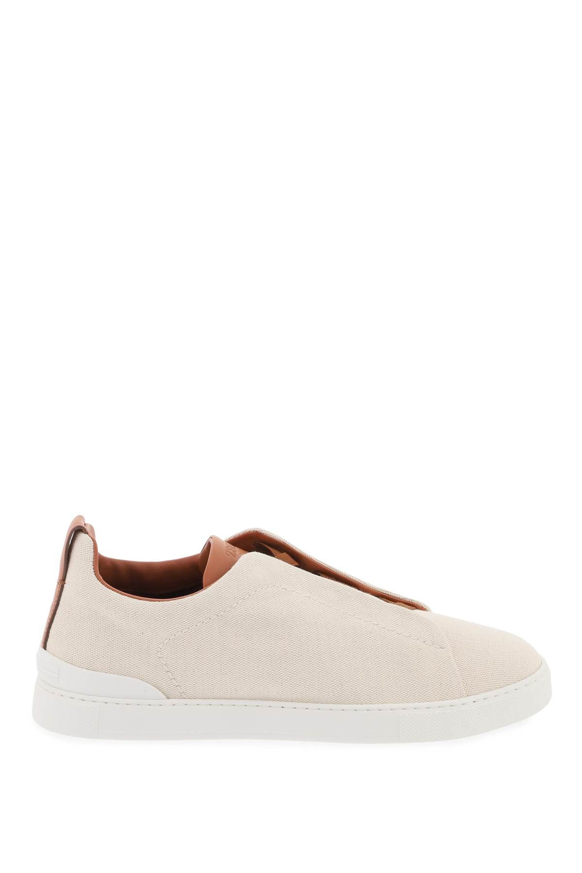 zegna ZEGNA triple stitch slip-on sneakers