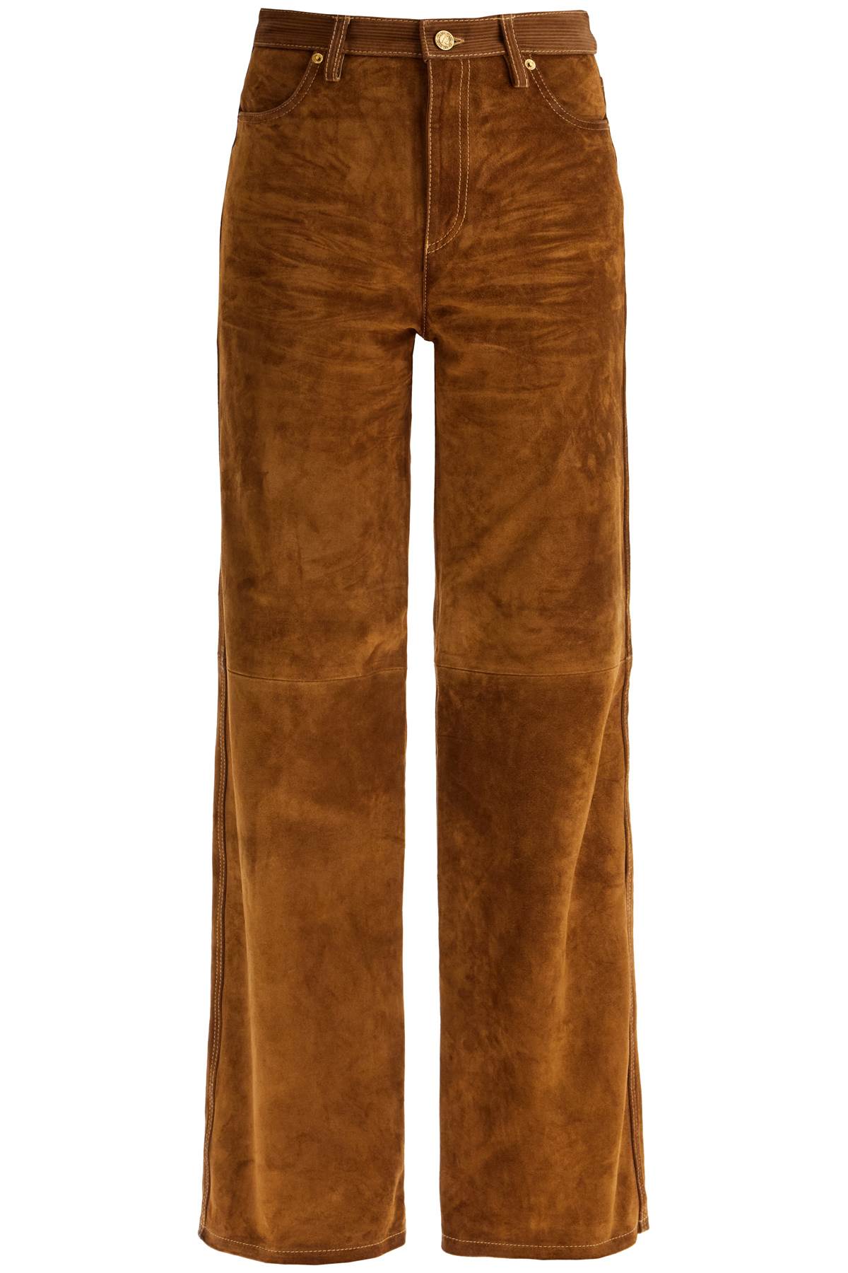 Golden Goose GOLDEN GOOSE suede leather pants for men