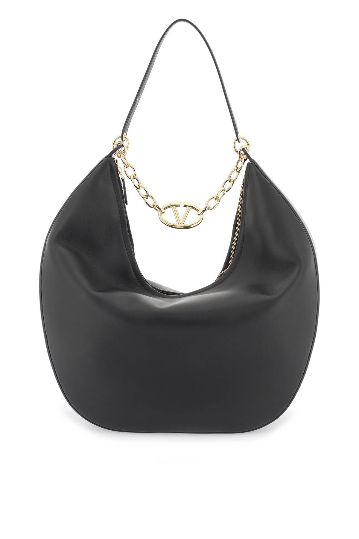 VALENTINO GARAVANI VALENTINO GARAVANI maxi vlogo moon hobo bag