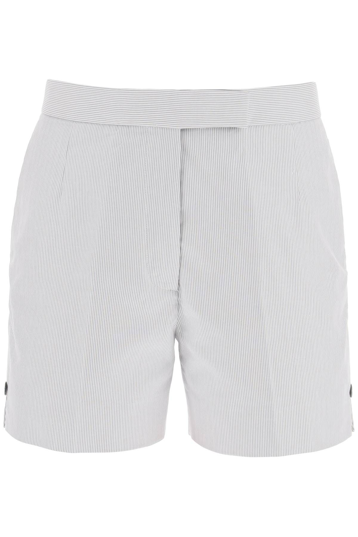 Thom Browne THOM BROWNE shorts with pincord motif