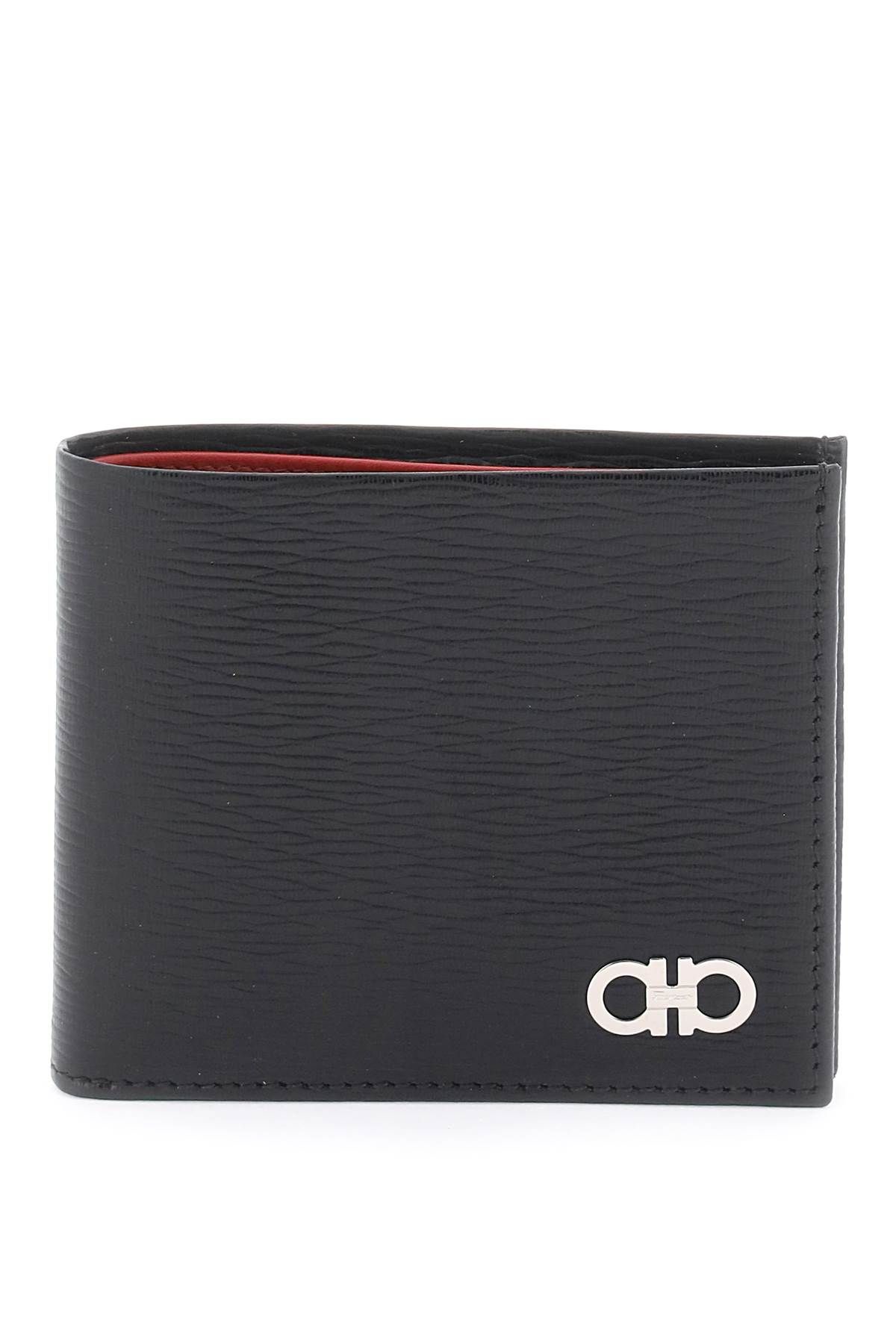 Ferragamo FERRAGAMO gancini revival bifold wallet