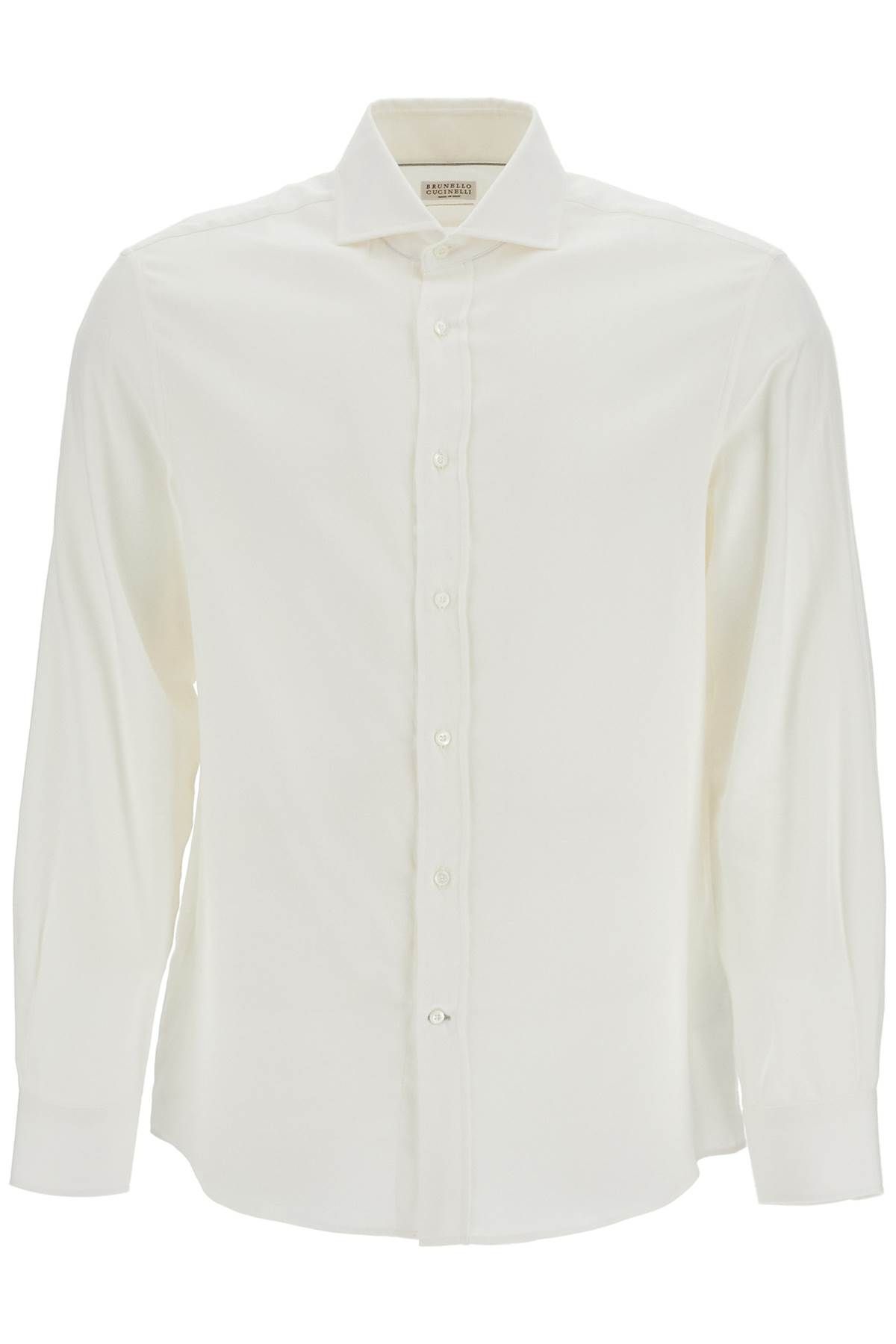 Brunello Cucinelli BRUNELLO CUCINELLI easy fit cotton and lyocell shirt