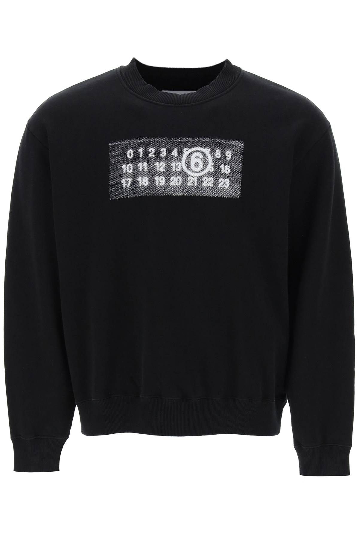 MM6 Maison Margiela MM6 MAISON MARGIELA sweatshirt with numeric logo print