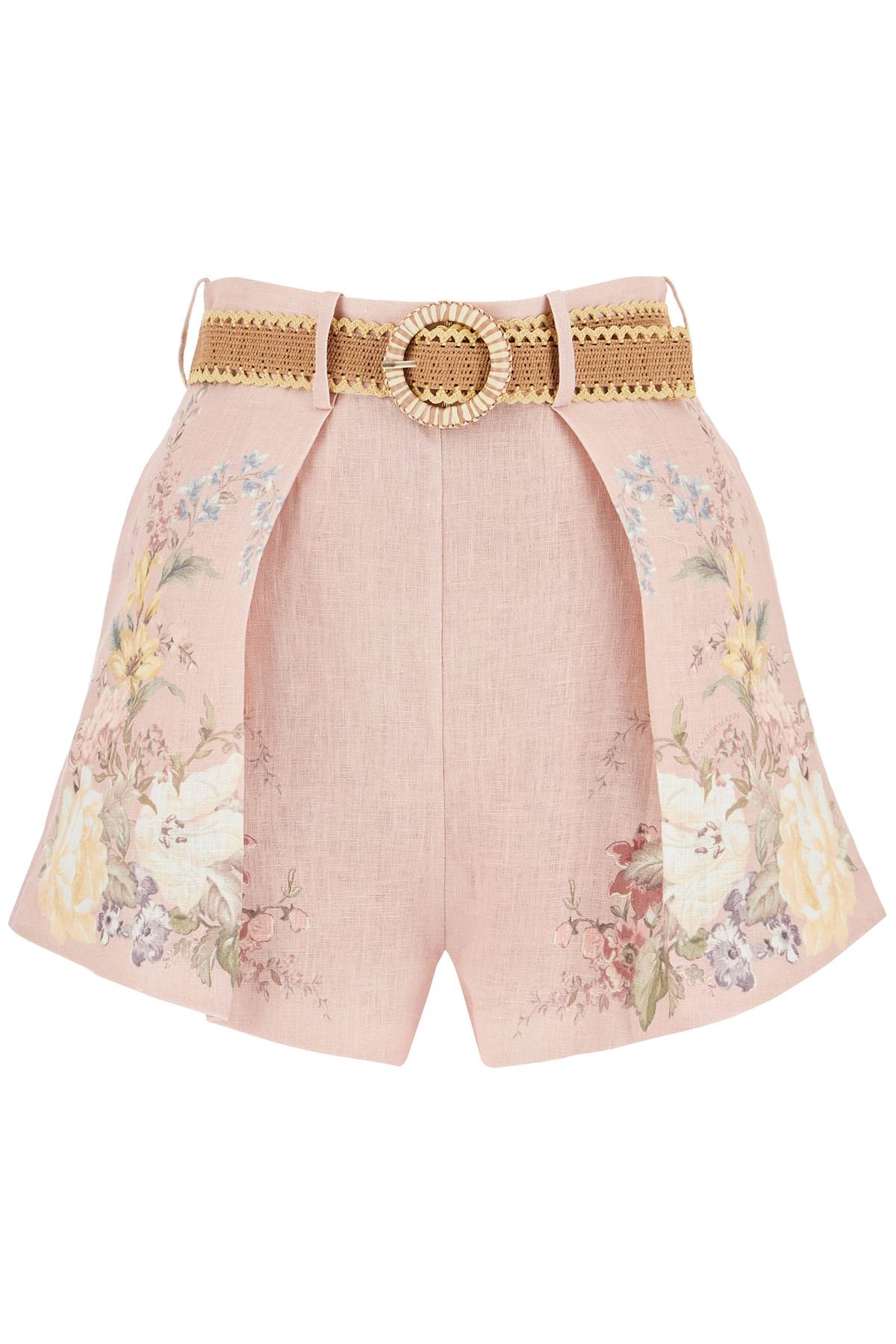 Zimmermann ZIMMERMANN floral linen waverly shorts