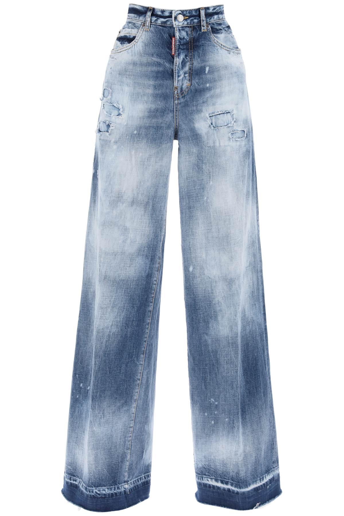 Dsquared2 DSQUARED2 traveller jeans in light everglades wash