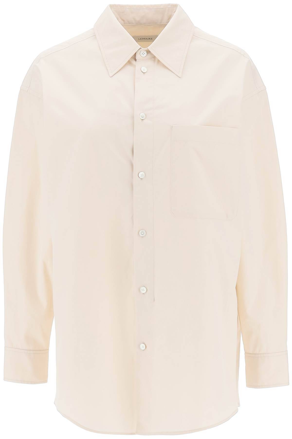 Lemaire LEMAIRE oversized shirt in poplin