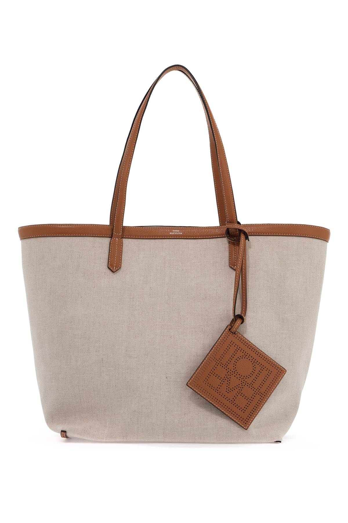 Toteme TOTEME travel canvas tote bag for everyday use