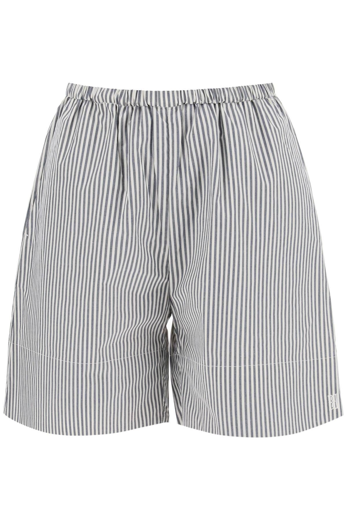 By Malene Birger BY MALENE BIRGER "striped siona organic cotton shorts"