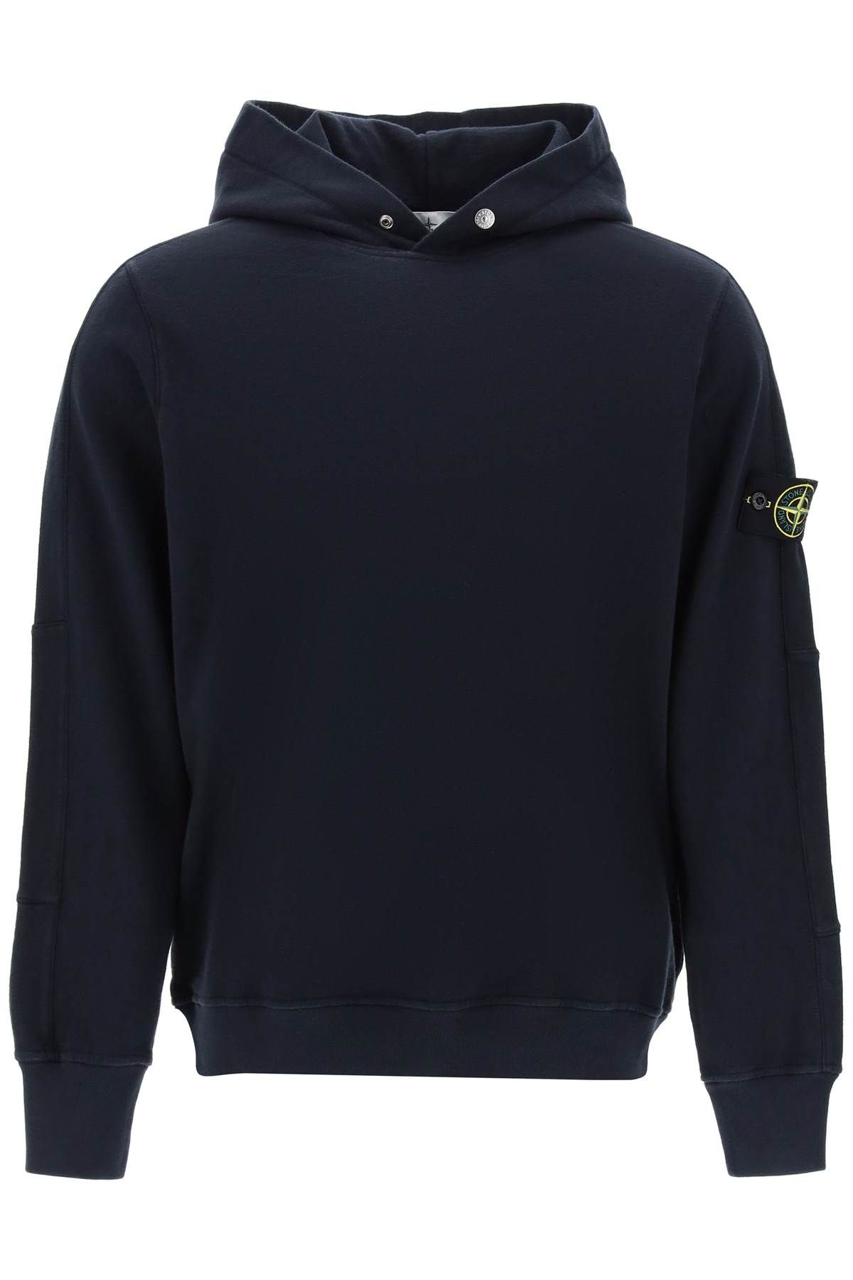 Stone Island STONE ISLAND light hoodie with logo badge