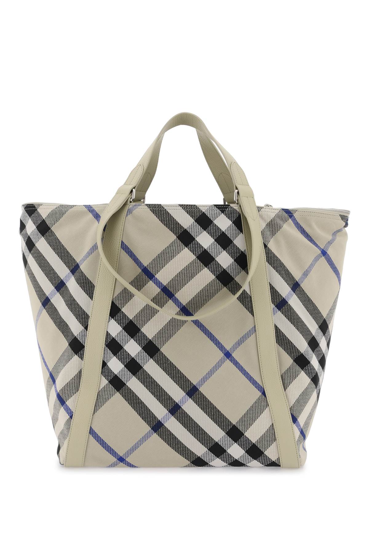 Burberry BURBERRY ered checkered tote