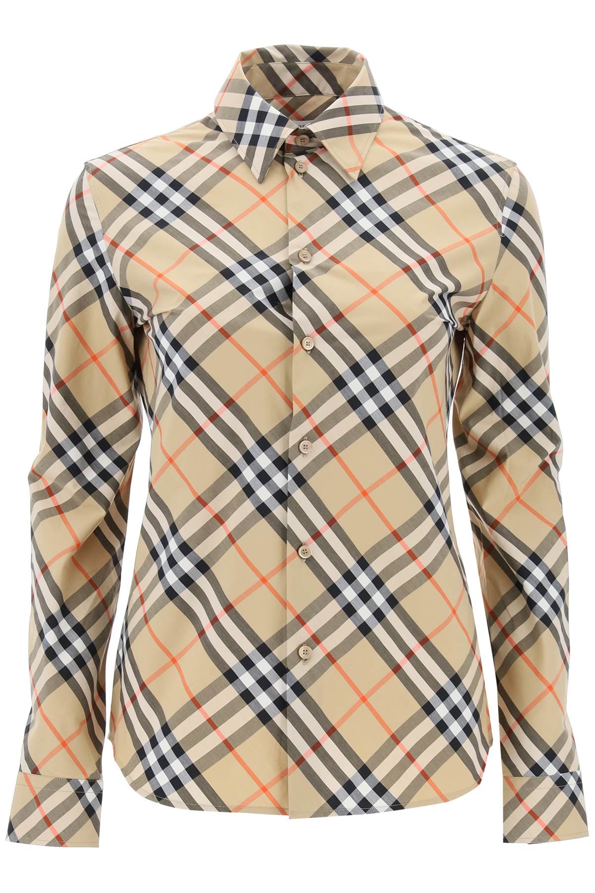 Burberry BURBERRY ered cotton shirt