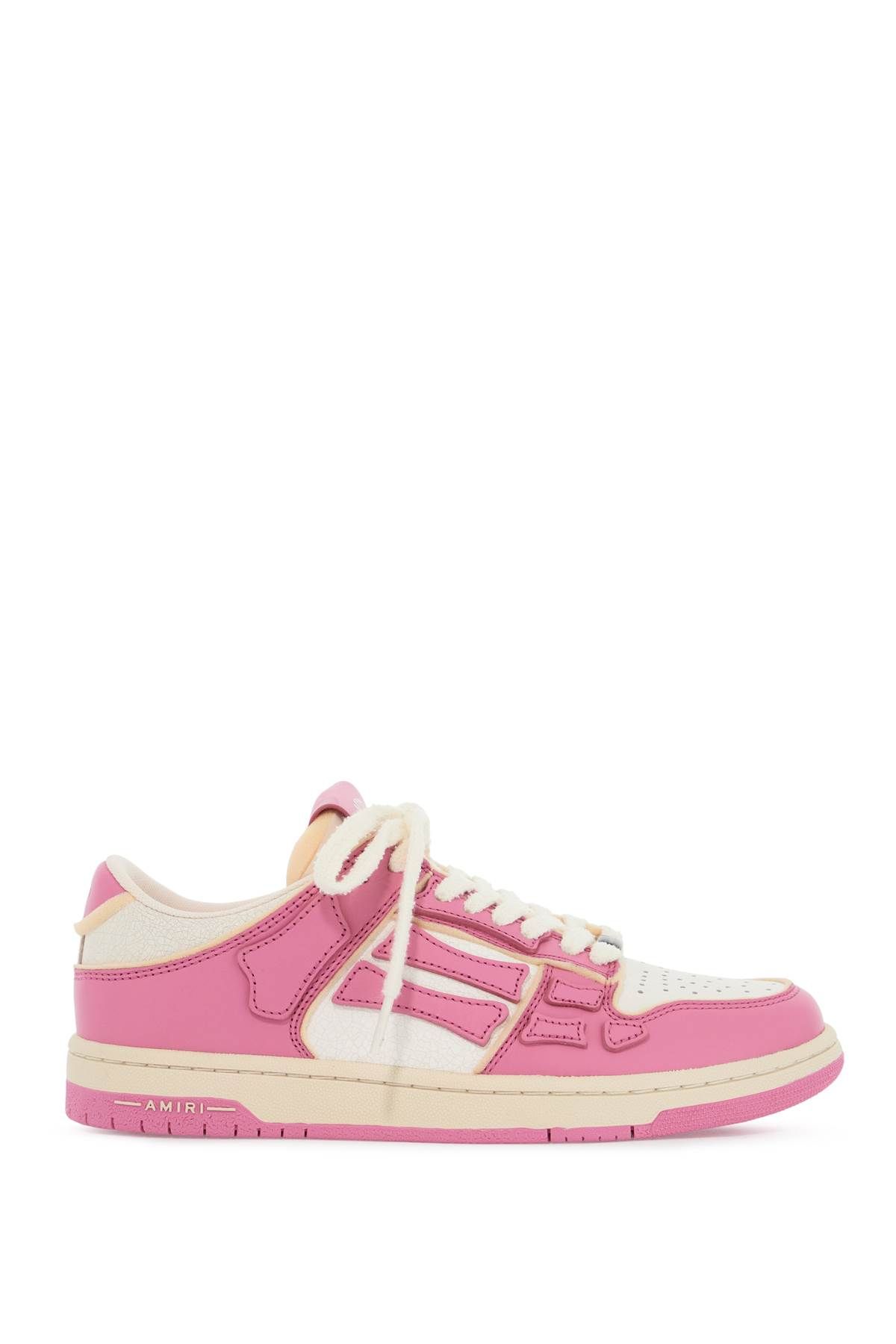 Amiri AMIRI collegiate skel top low sneakers