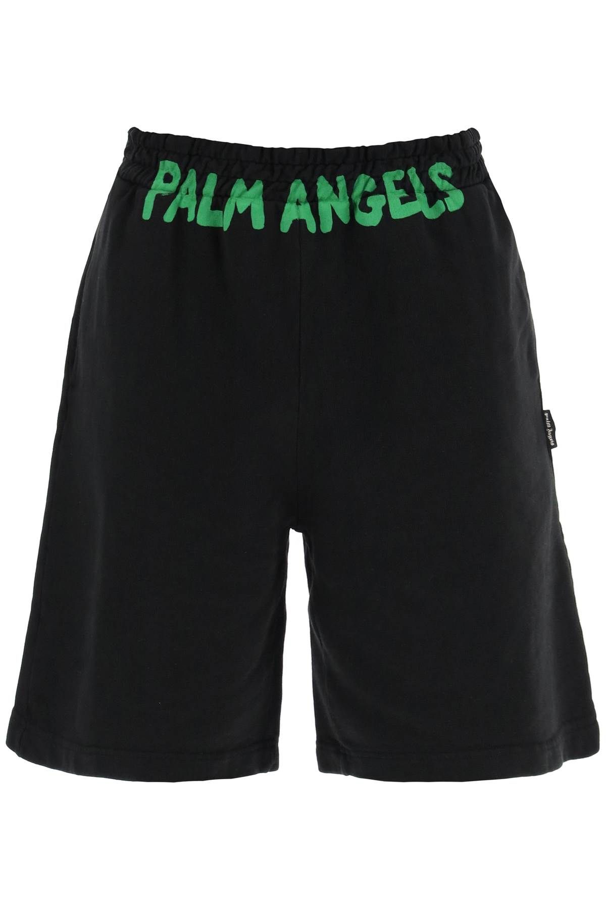 PALM ANGELS PALM ANGELS sporty bermuda shorts with logo