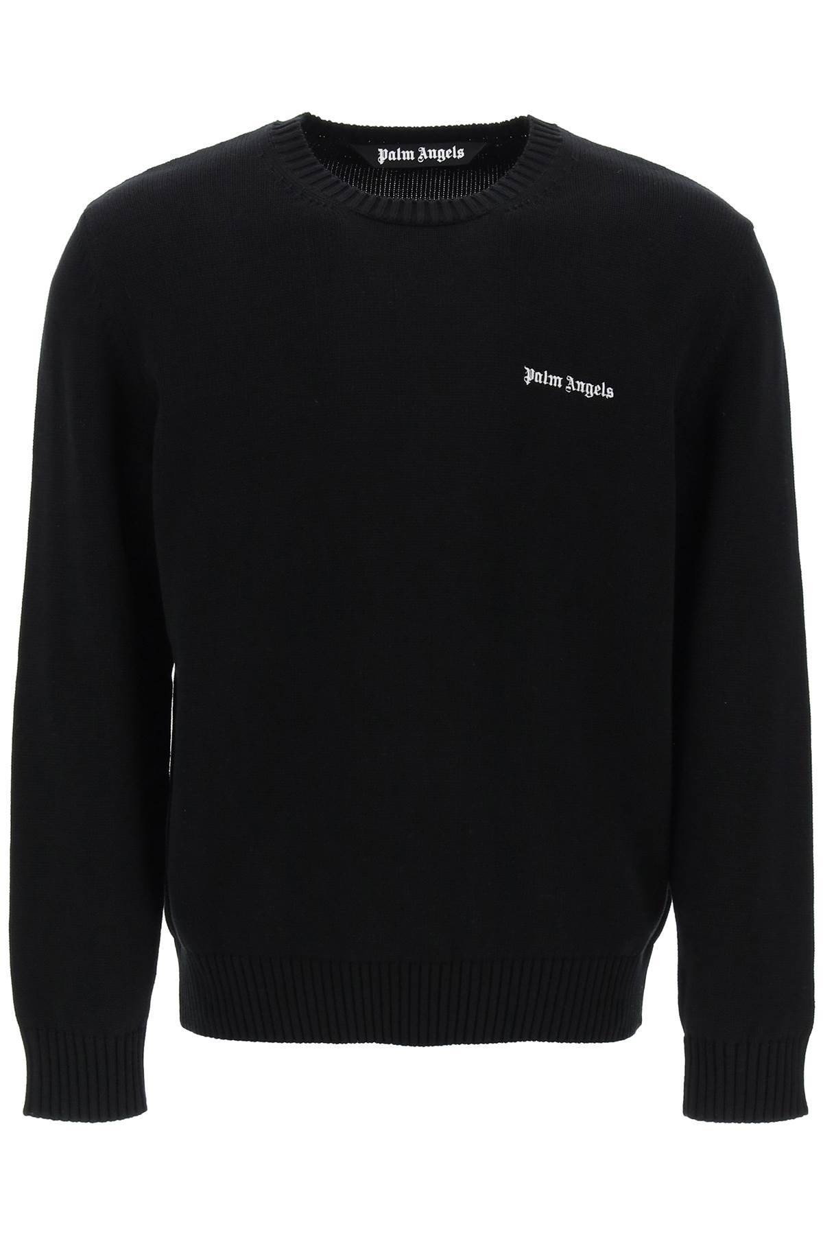 PALM ANGELS PALM ANGELS embroidered logo pullover