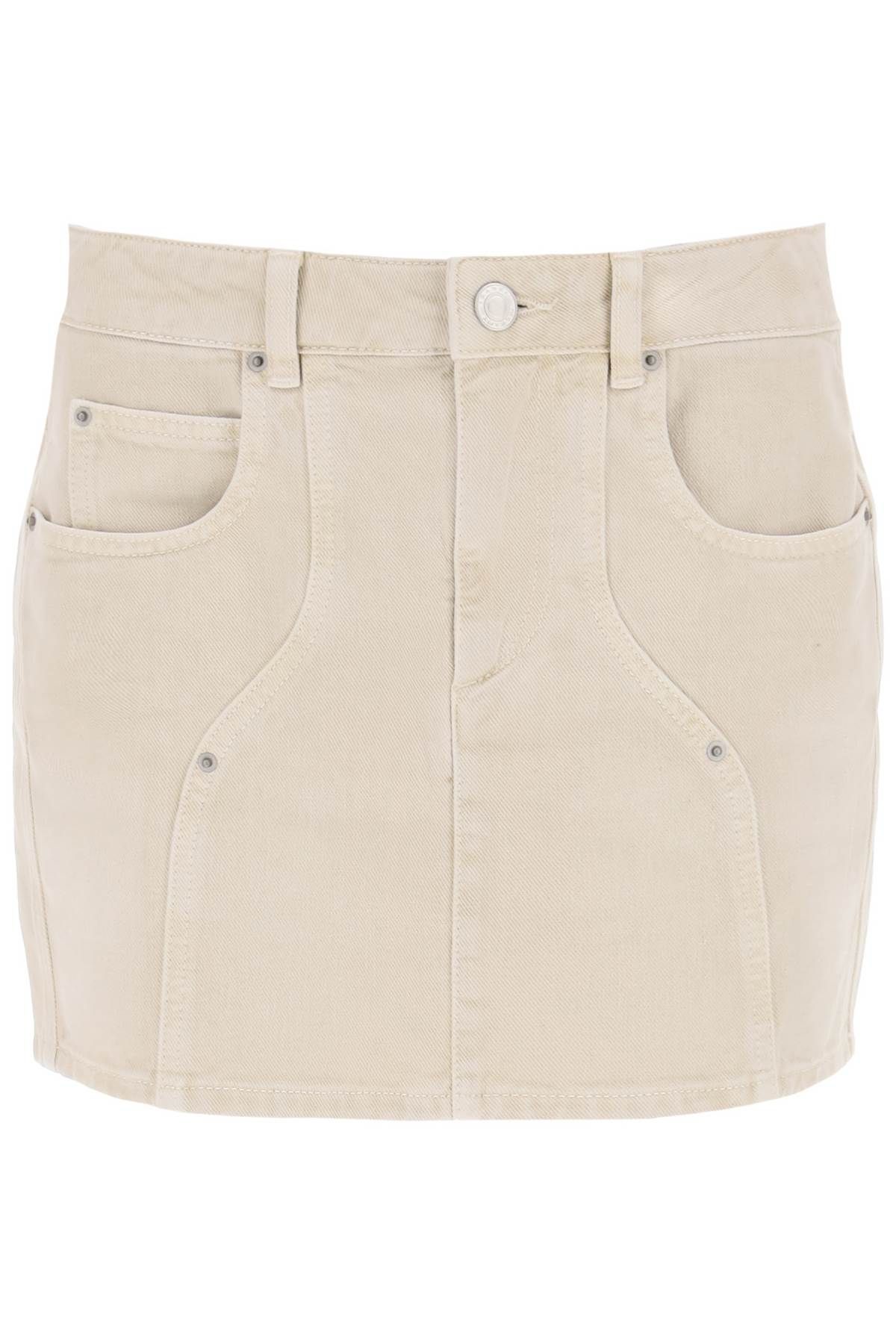 Isabel Marant Étoile ISABEL MARANT ETOILE vesna denim mini skirt