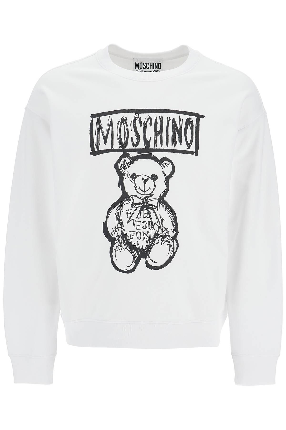 Moschino MOSCHINO teddy bear print sweatshirt