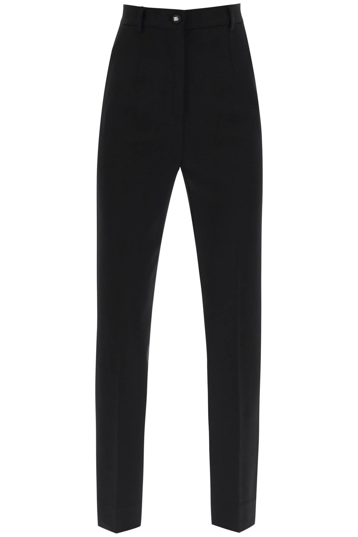 Dolce & Gabbana DOLCE & GABBANA milano-stitch cigarette pants