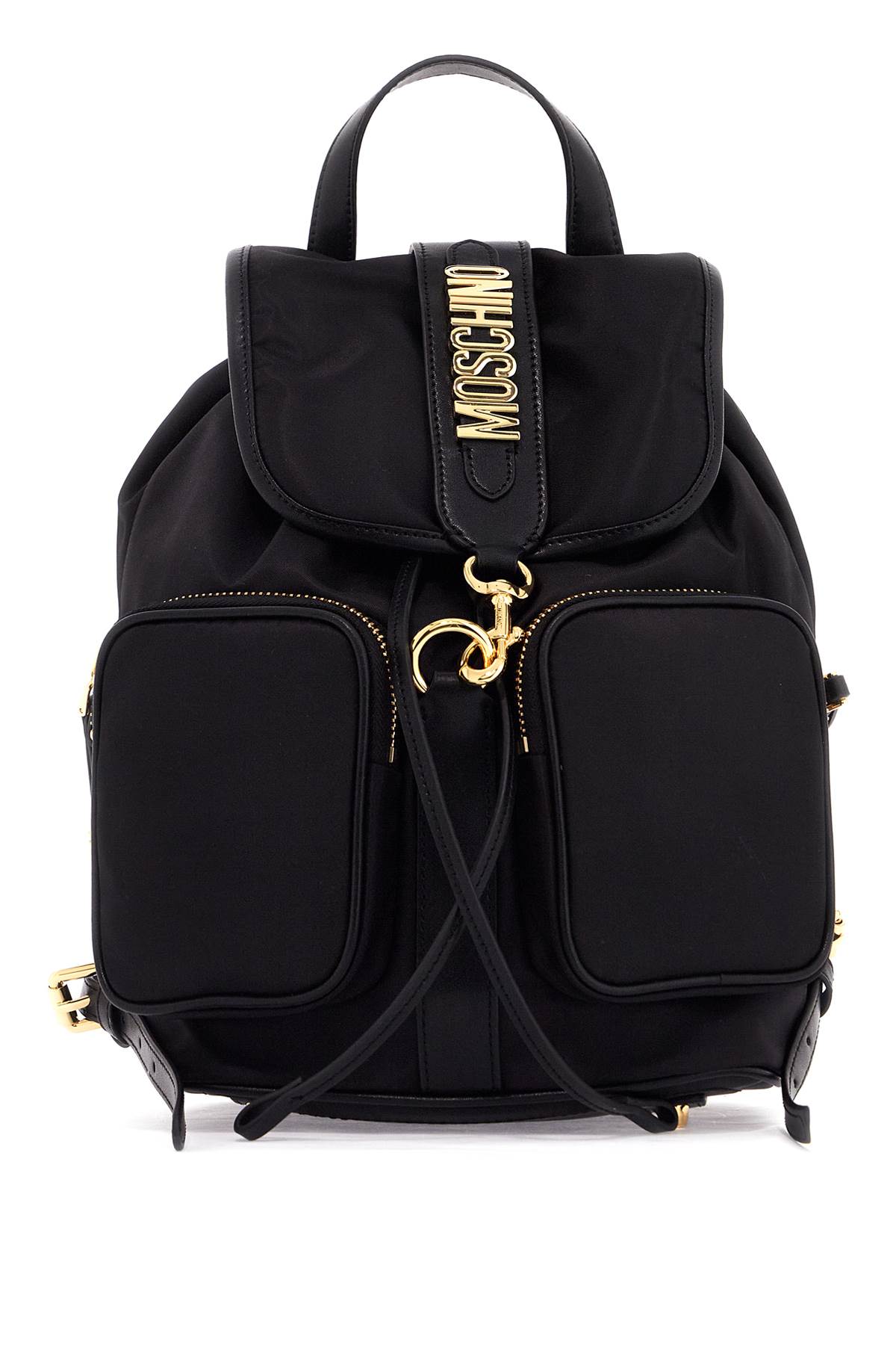 Moschino MOSCHINO "backpack with metal lettering