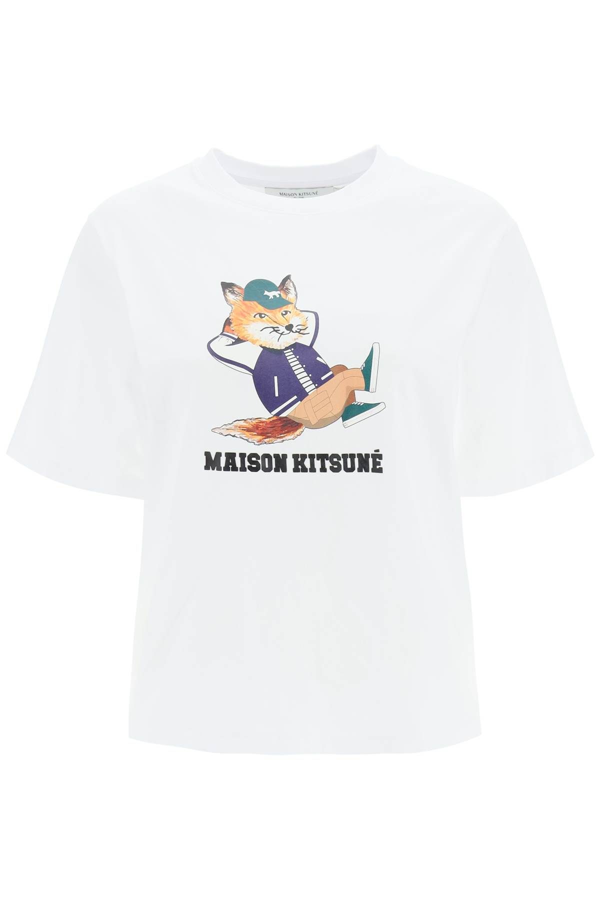 Maison Kitsuné MAISON KITSUNE dressed fox t-shirt