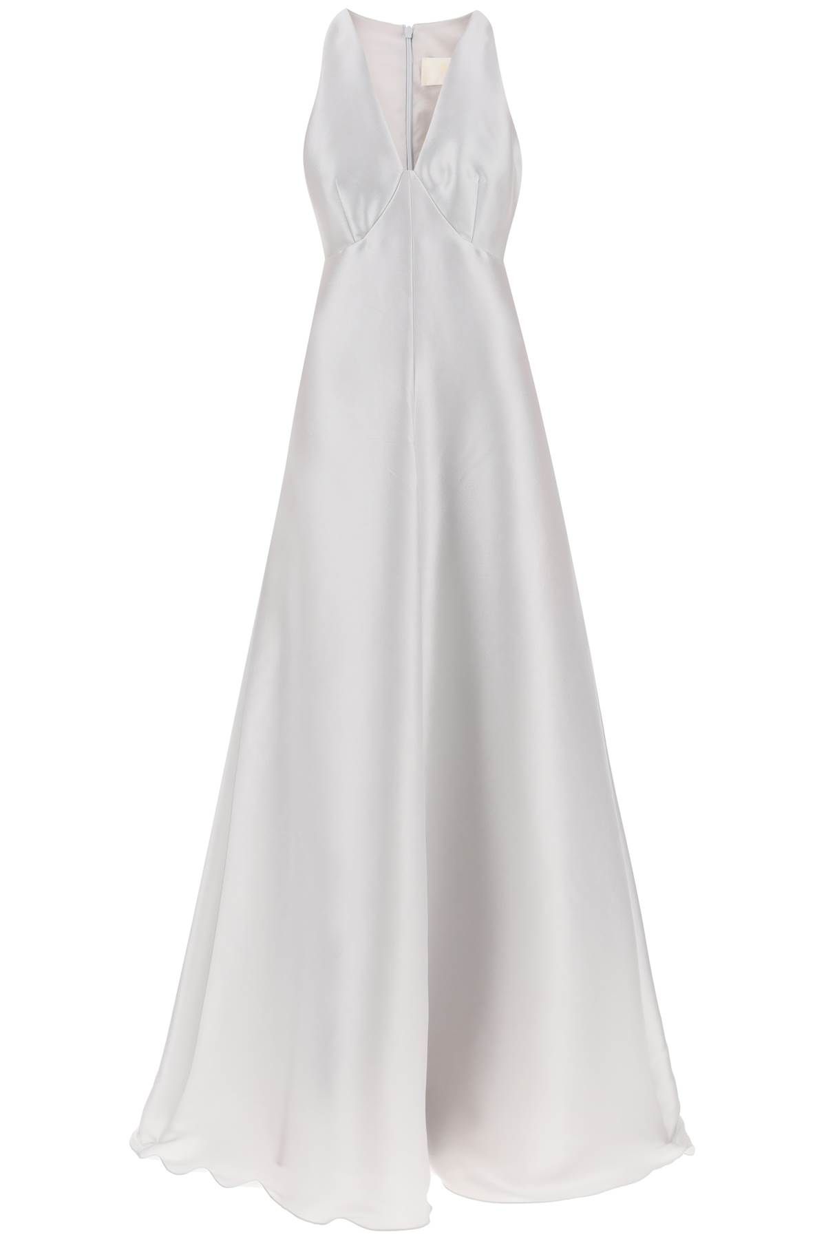 Max Mara MAX MARA 'radure' satin long dress