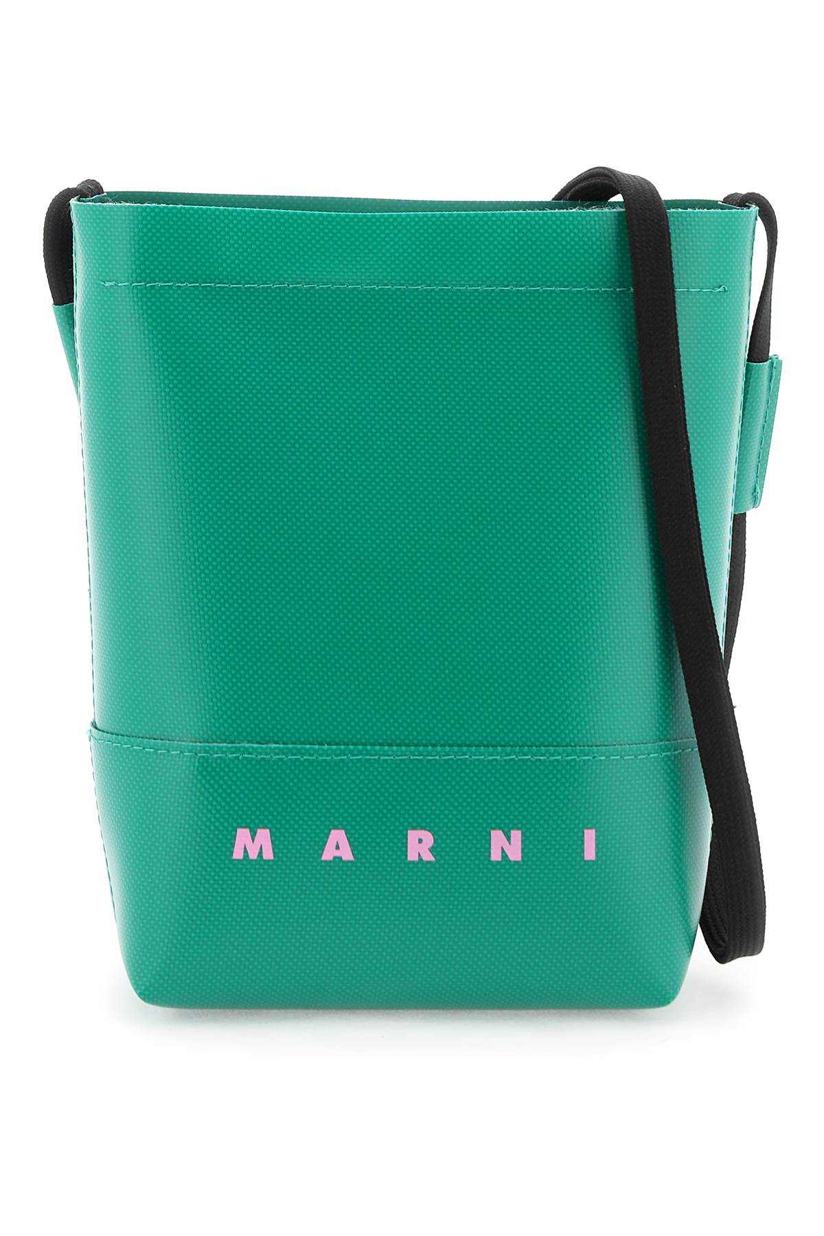 Marni MARNI coated canvas crossbody bag