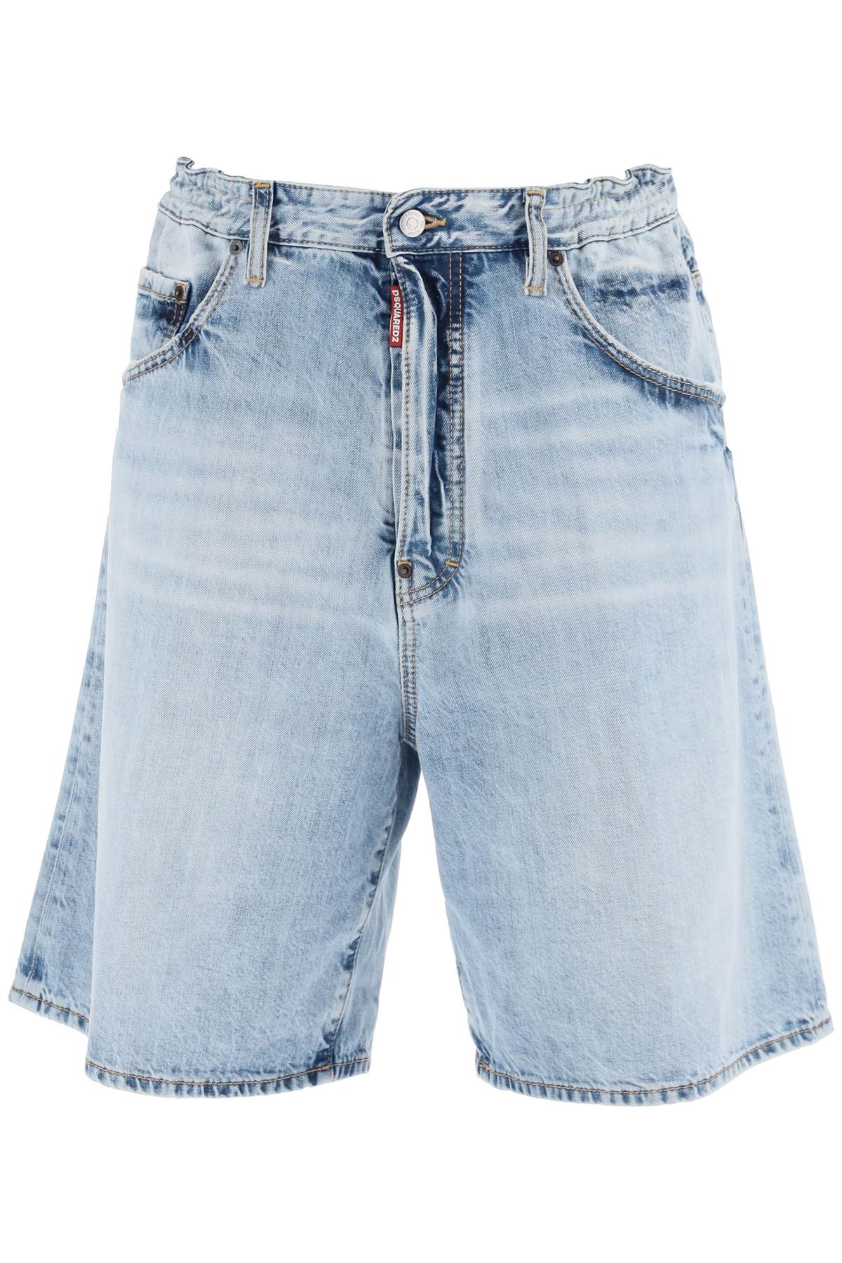 Dsquared2 DSQUARED2 denim palm beach wash surfer bermuda shorts