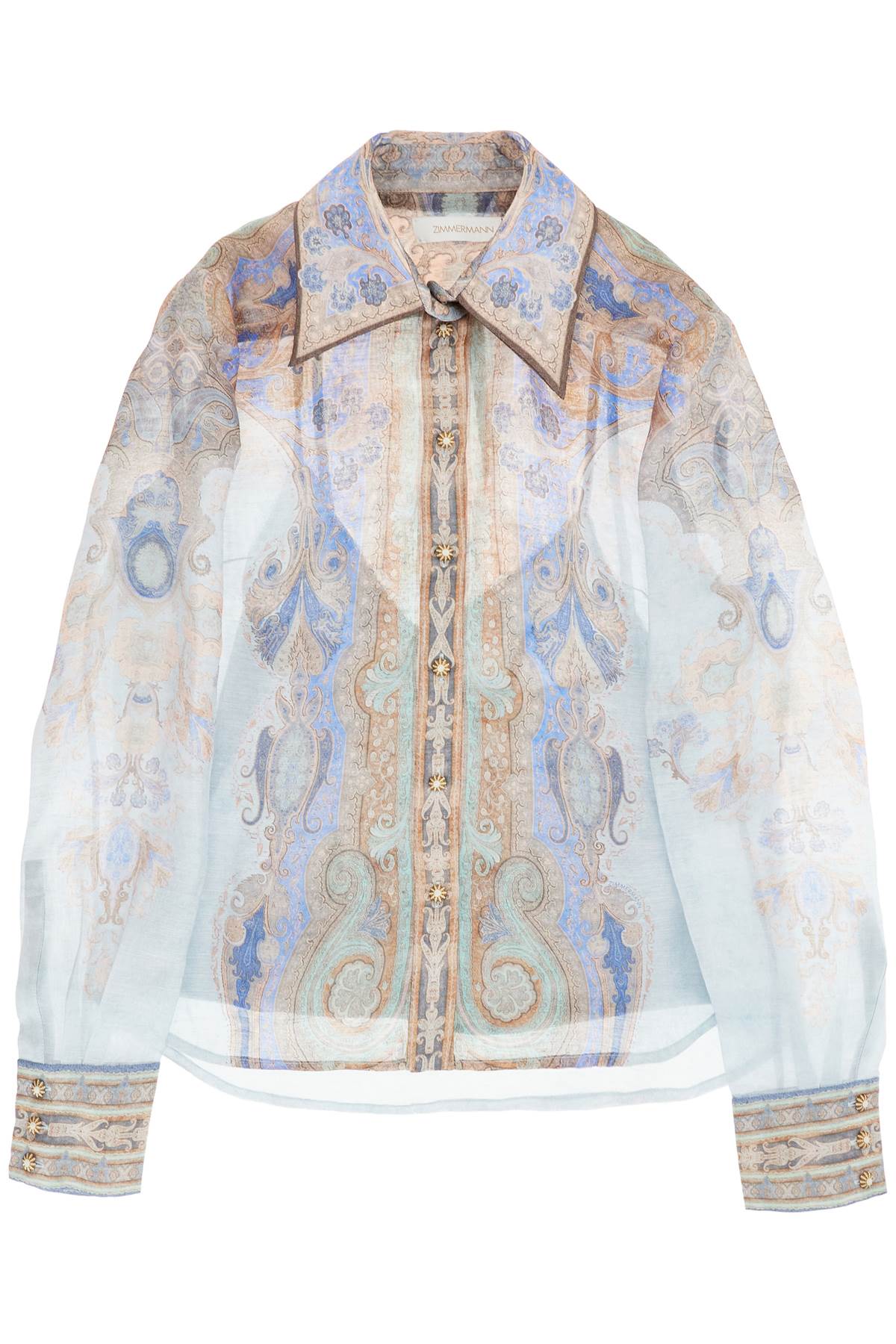 Zimmermann ZIMMERMANN eden paisley print shirt